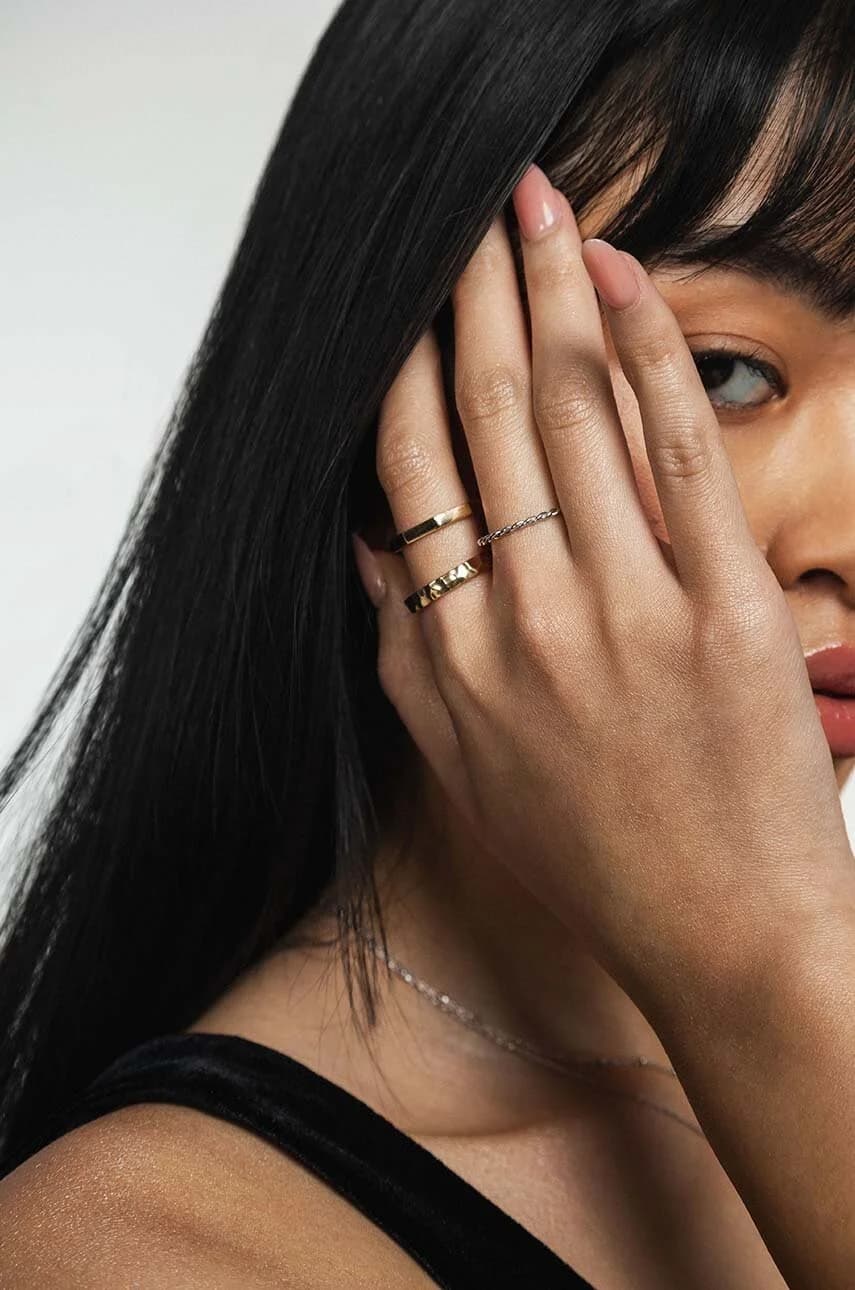 МОДНОЕ серебряное кольцо - фото 3