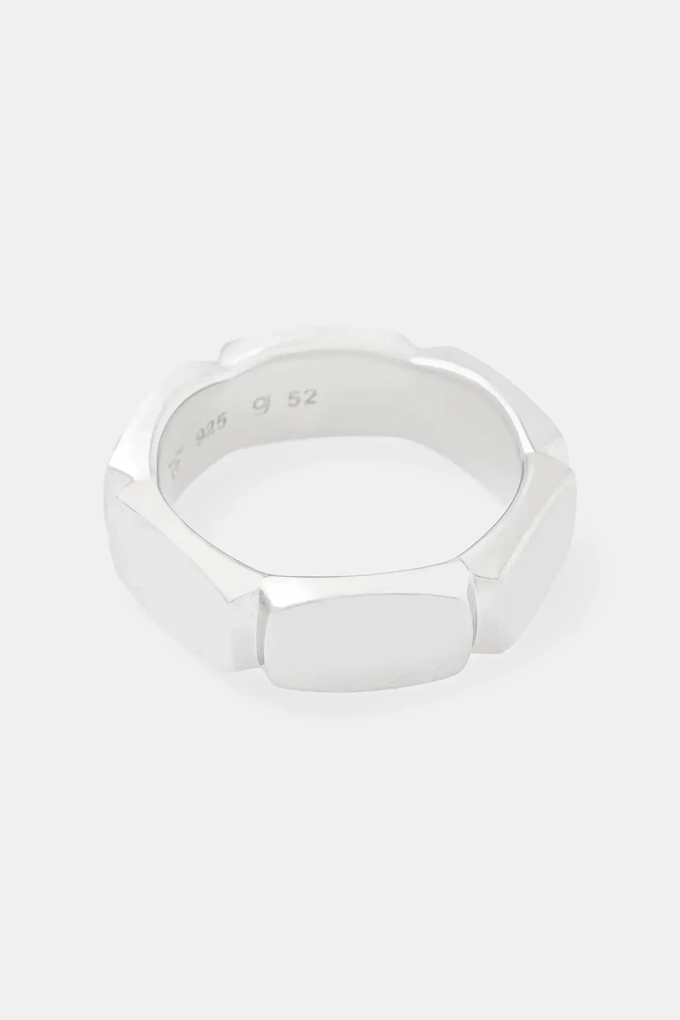 Серебряное кольцо Umi Band, средний размер