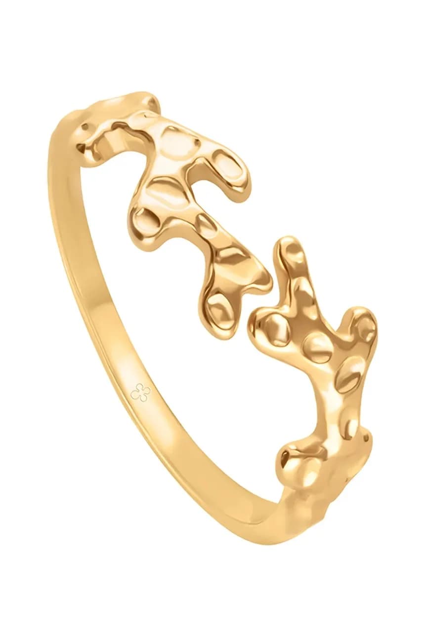 Позолоченное кольцо