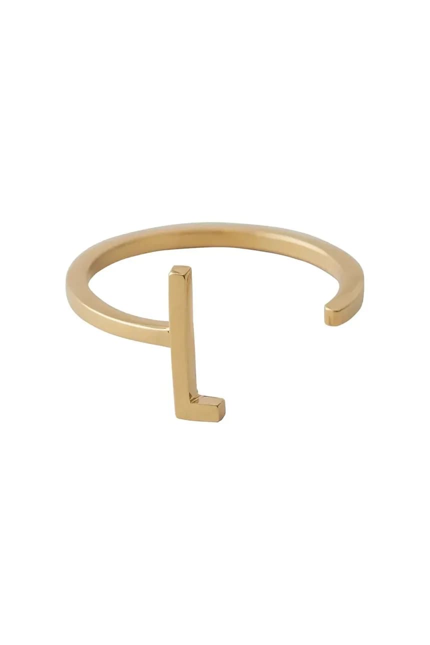 Кольцо из серебра с позолотой.