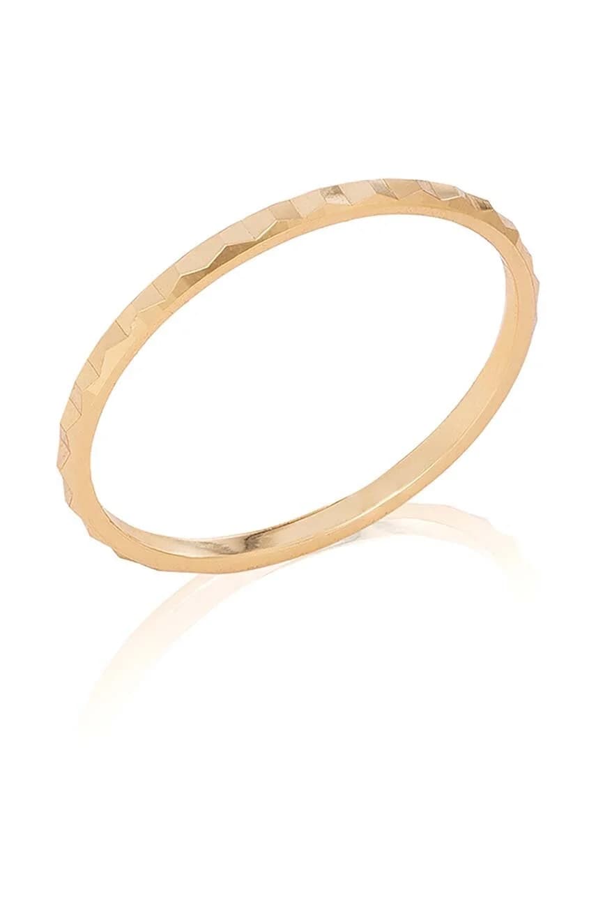 Позолоченное серебряное кольцо TRENDY