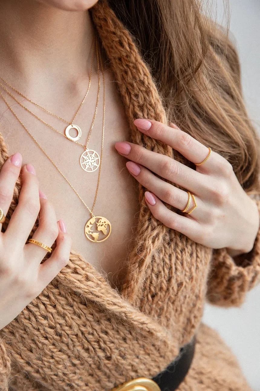 Позолоченное серебряное кольцо TRENDY - фото 3