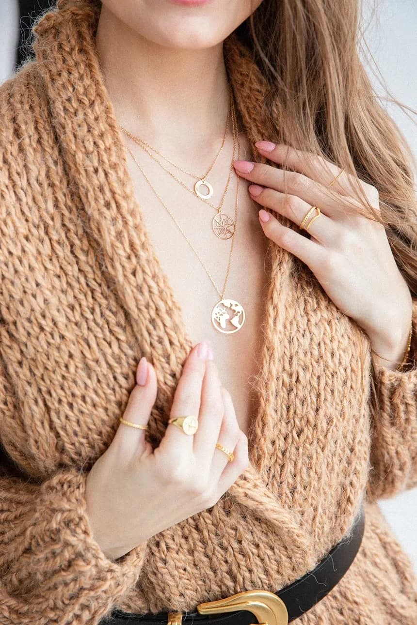 Позолоченное серебряное кольцо TRENDY - фото 4