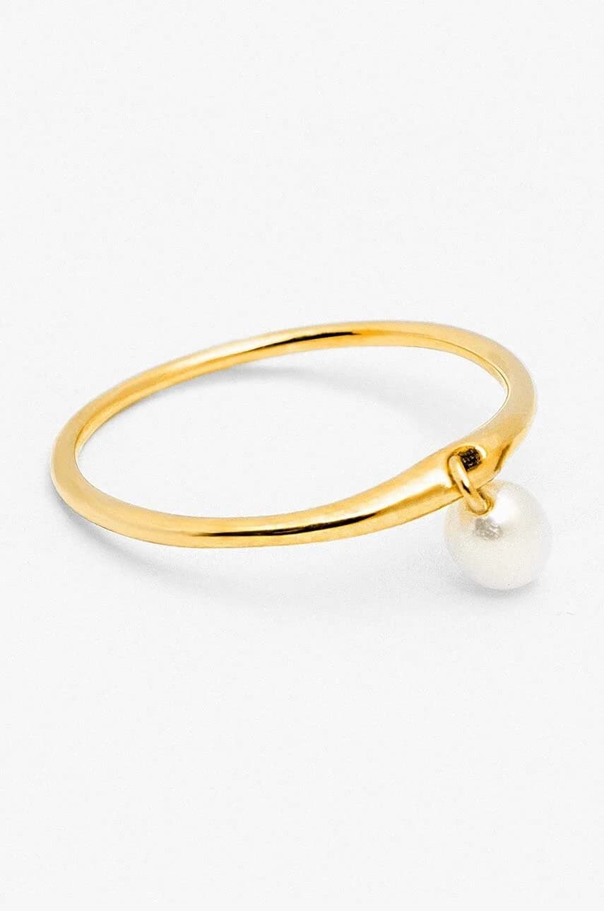 Позолоченное серебряное кольцо ARIEL - фото 2