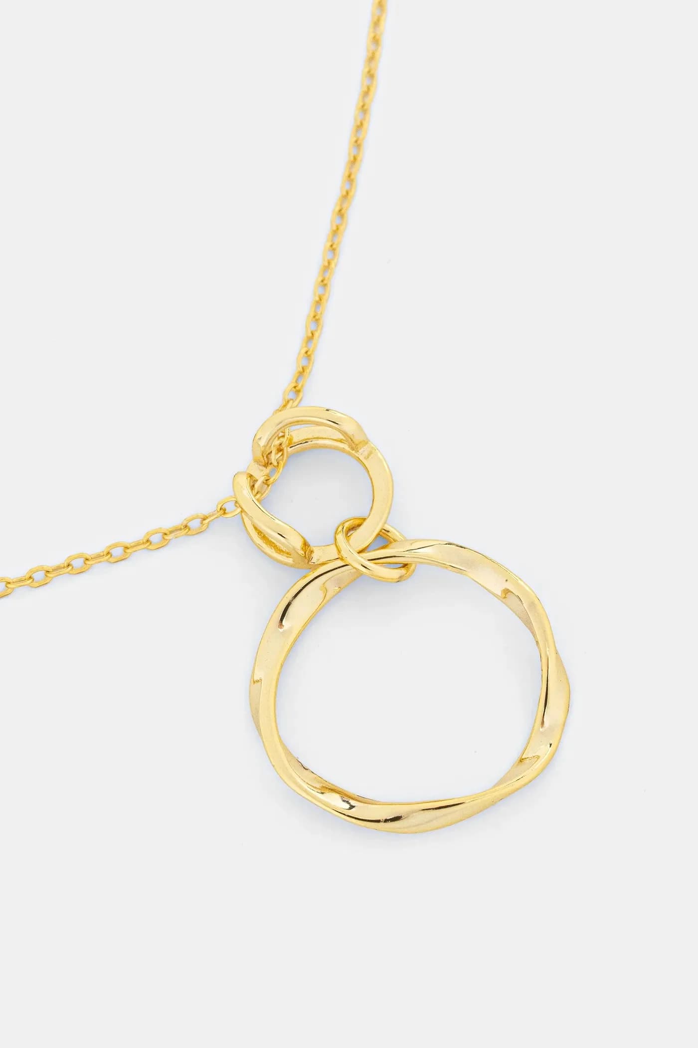 Колье и серьги из позолоченного серебра. - фото 5