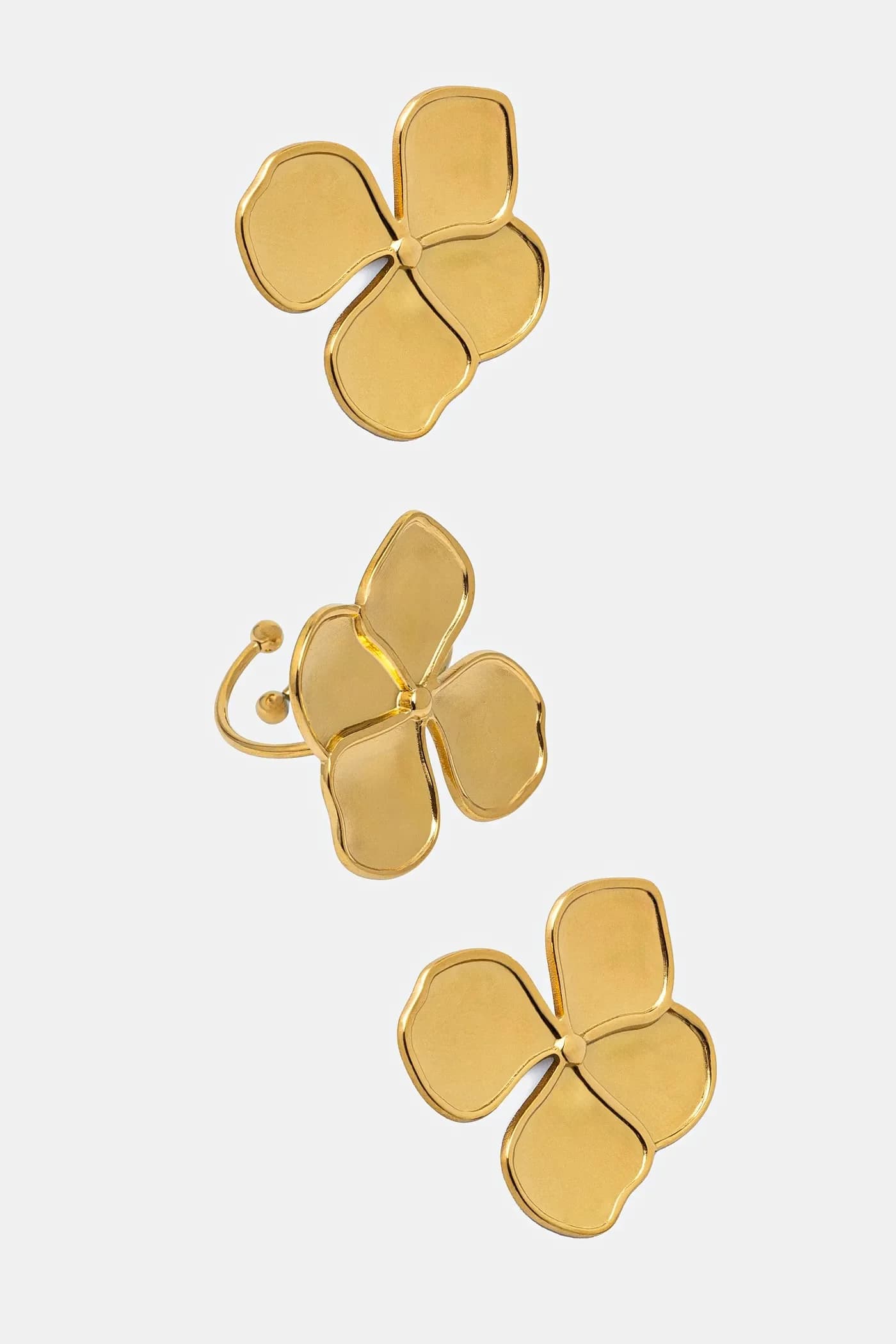 Серьги и кольцо