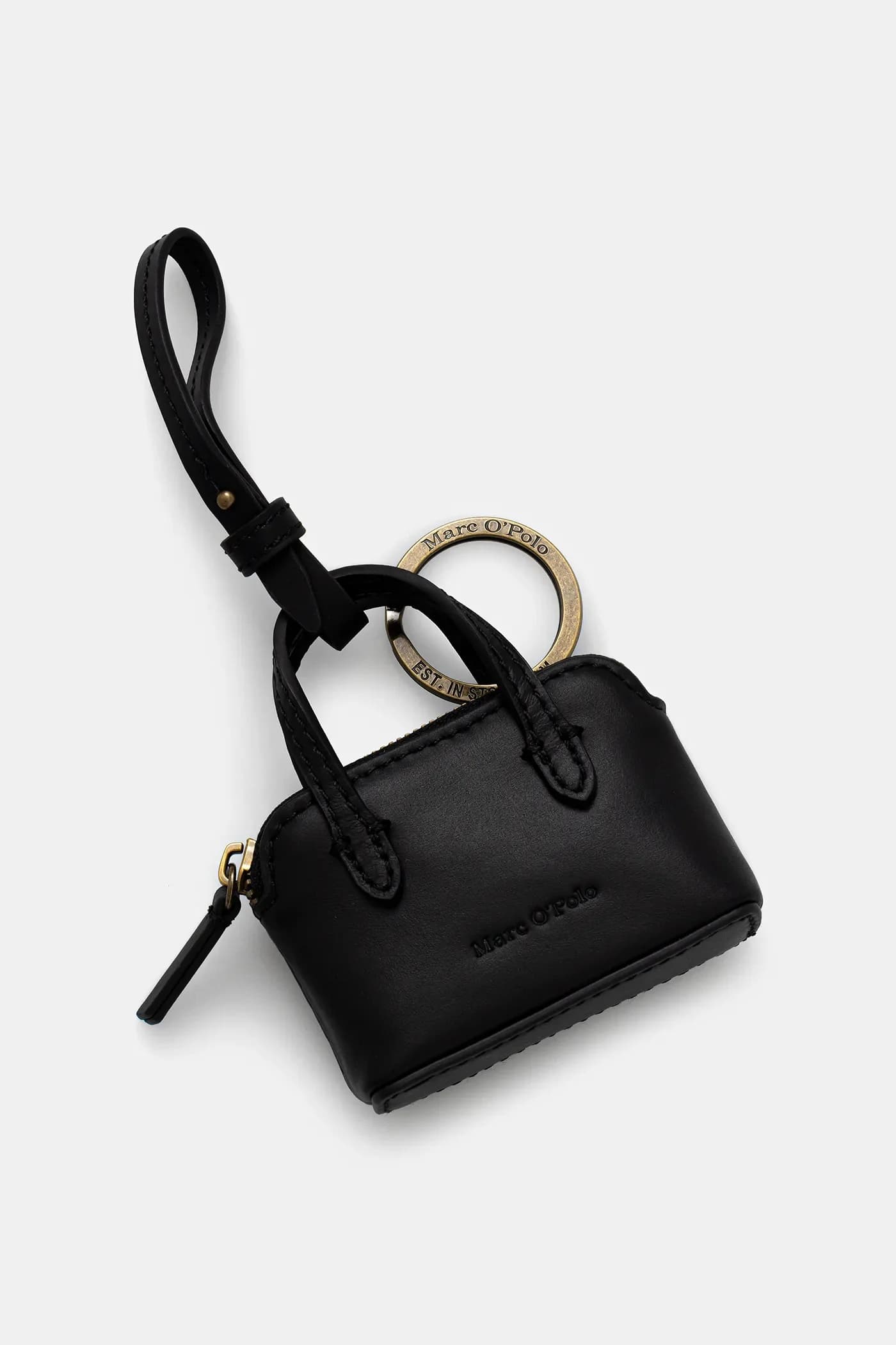 Кожаный брелок