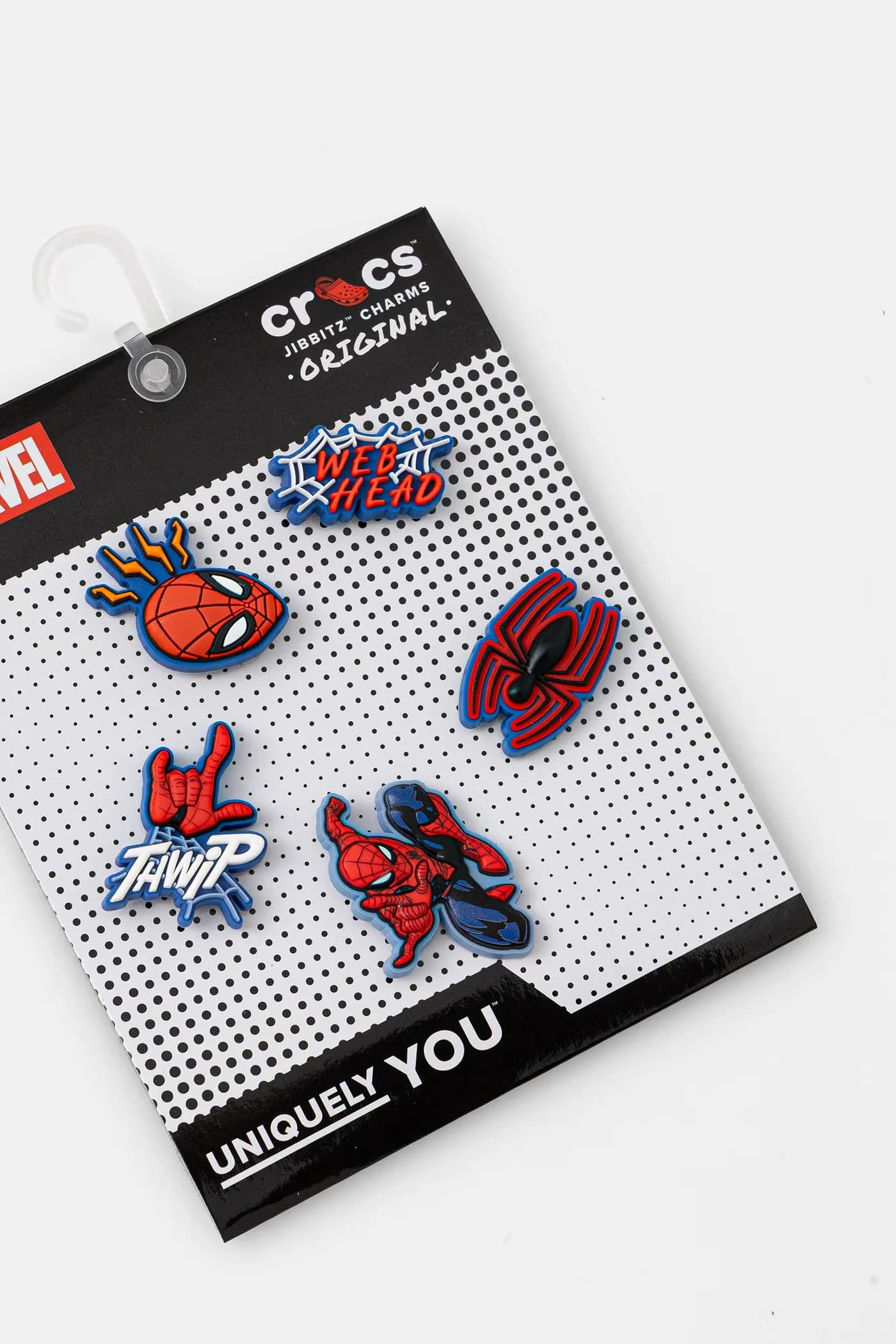 Булавки для обуви «Человек-паук», 5 шт. - фото 2