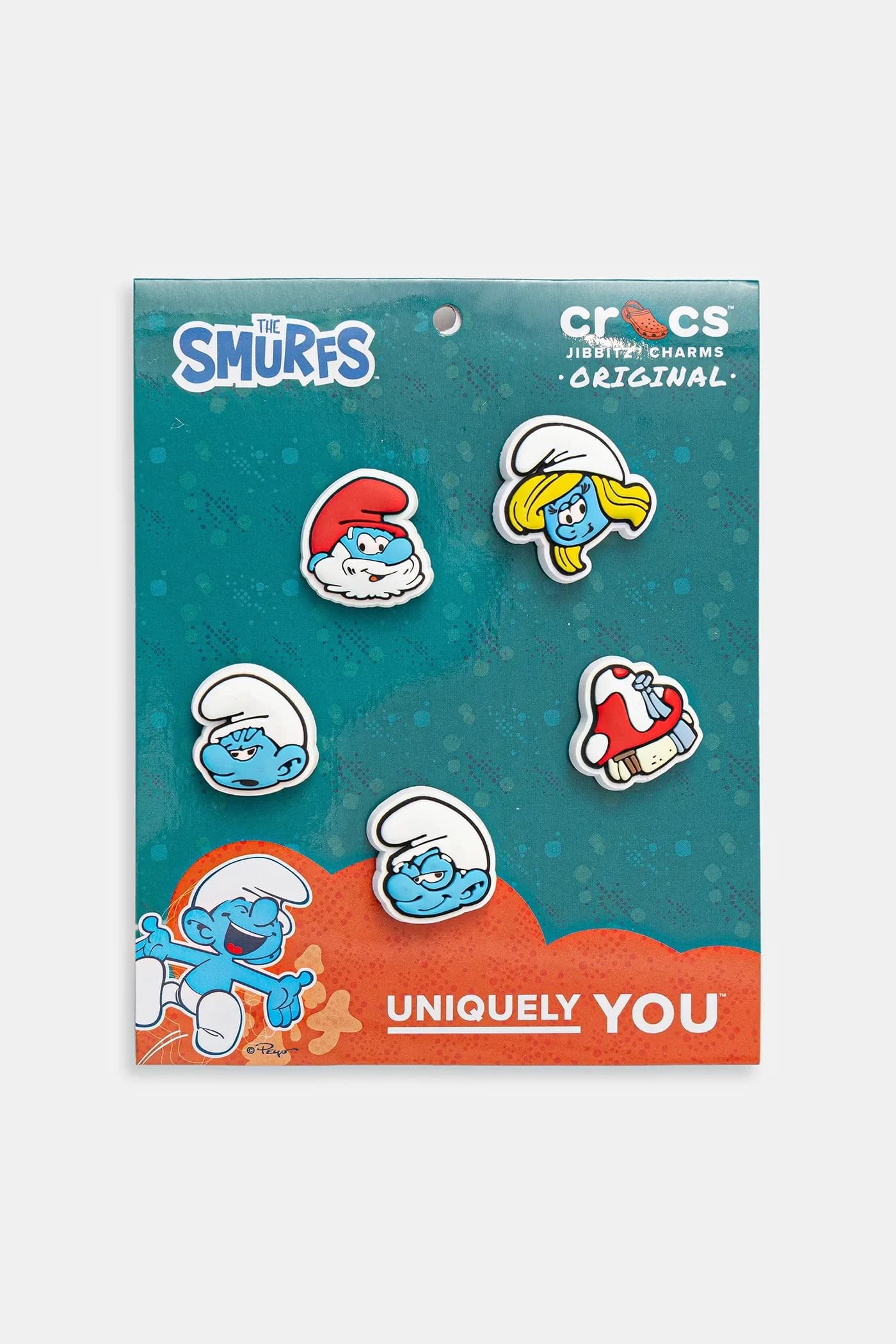 Булавки для обуви Smurfs, 5 шт.