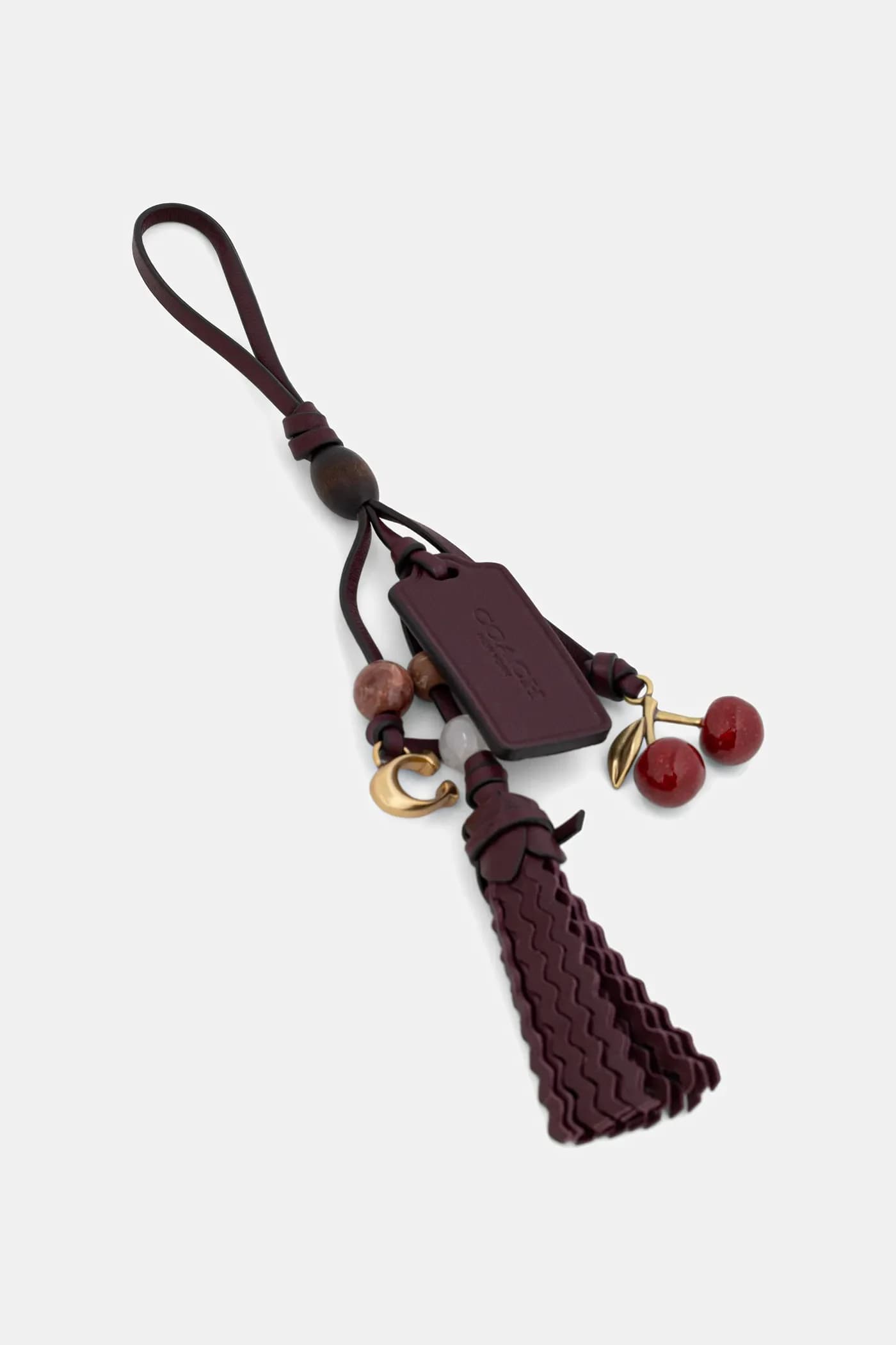 Кожаный брелок