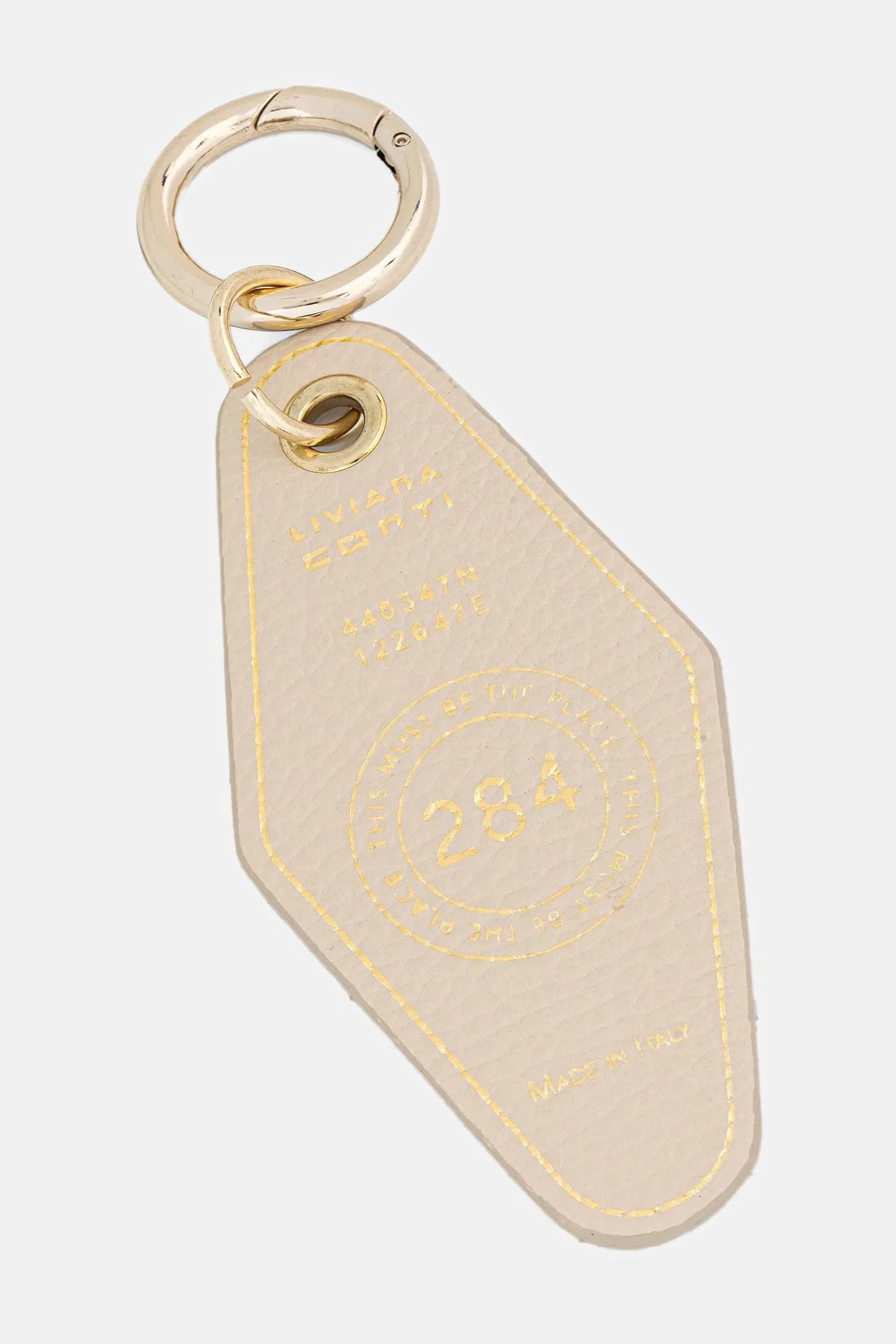 Кожаный брелок