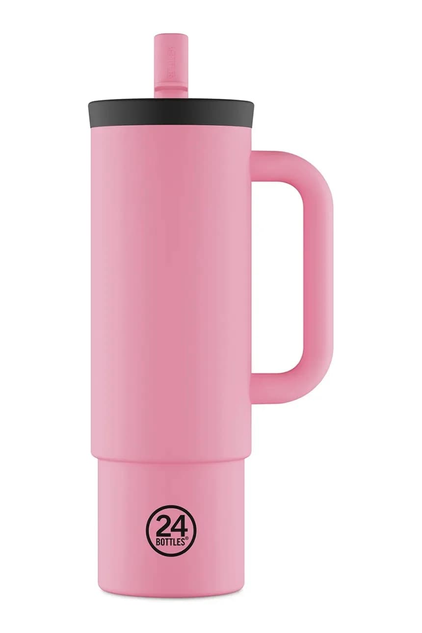 Термокружка Flamingo соломенная 800мл