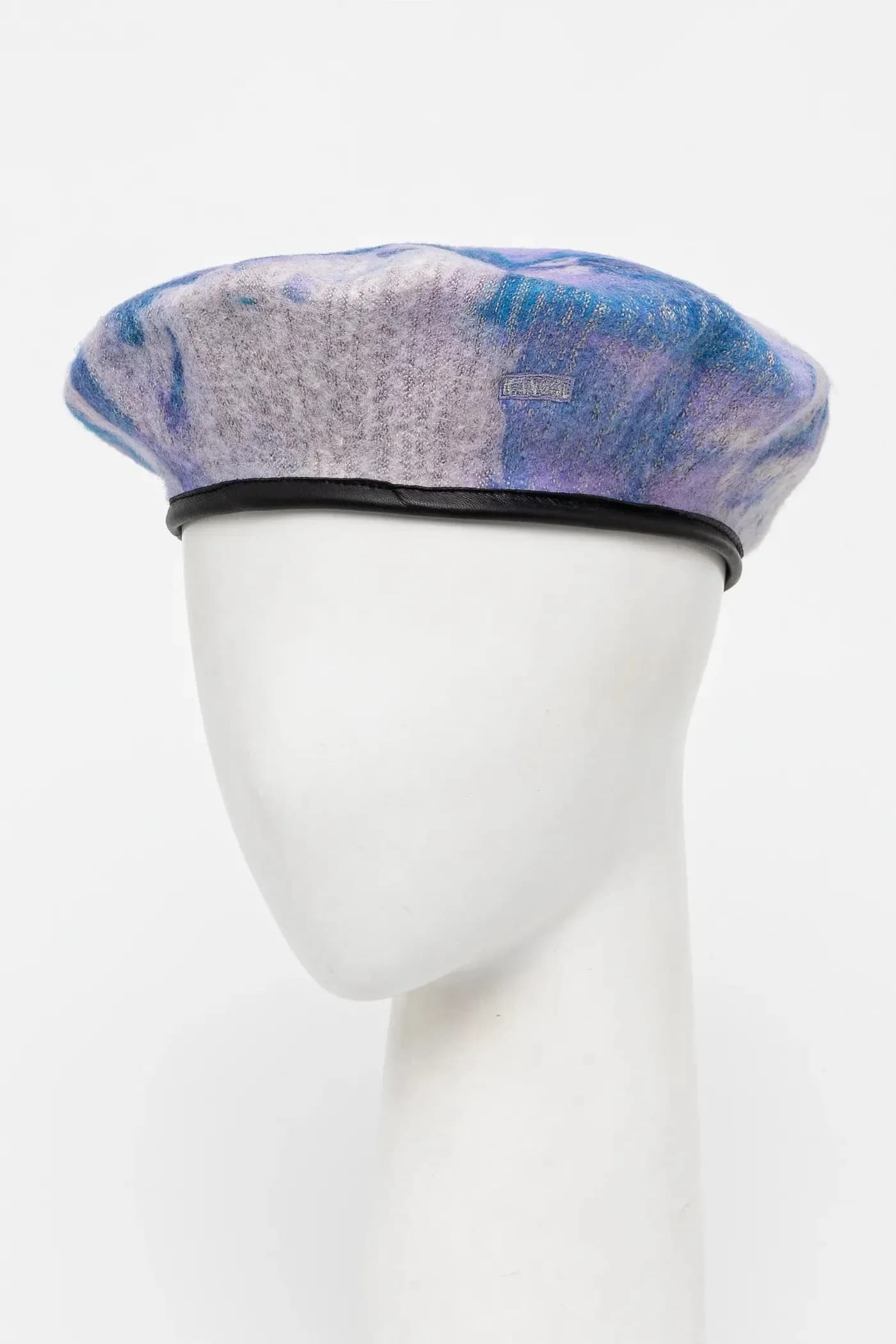 Шерстяной берет HEATHERED TIE DYE