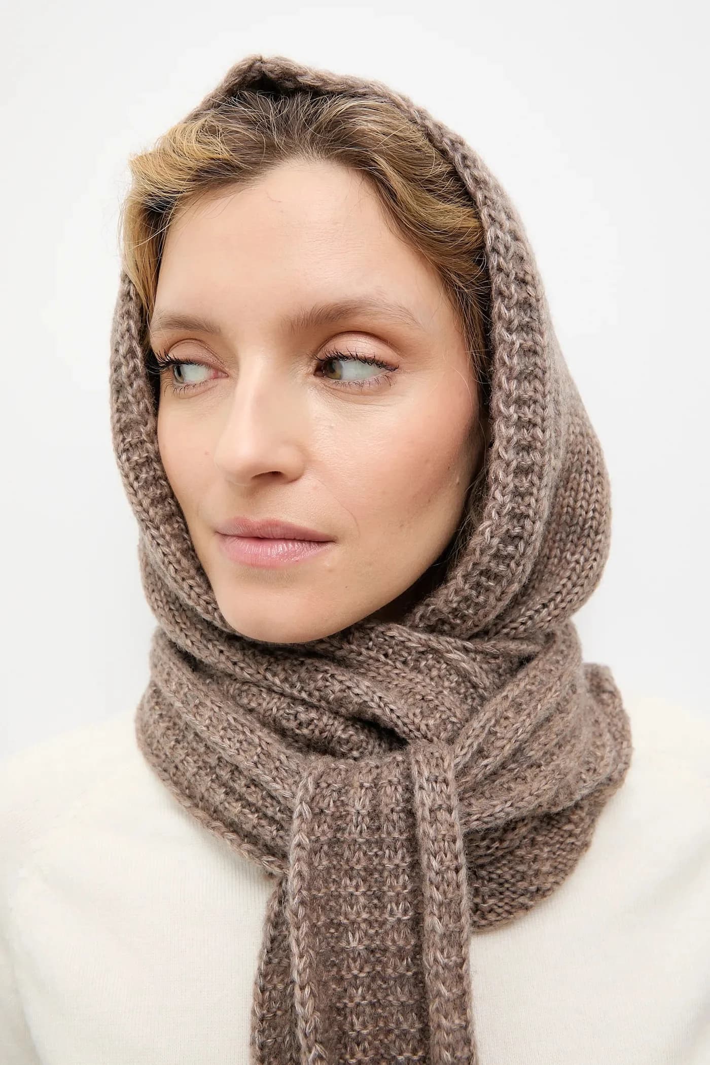 Капюшон с шерстью мериноса. - фото 4