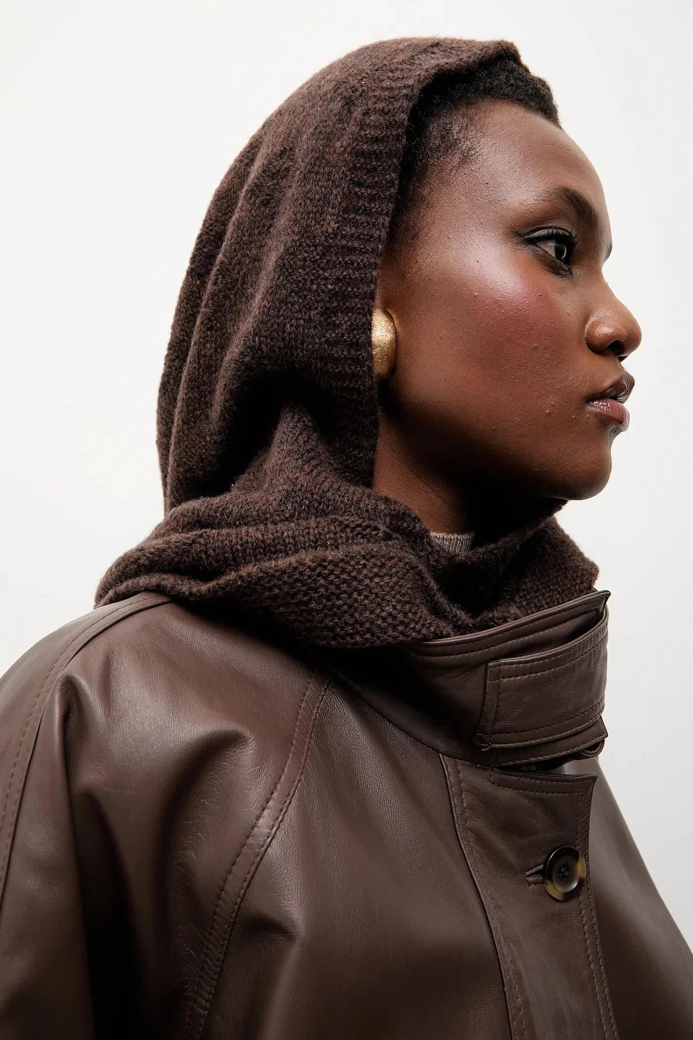 Скреплена шерстяной балаклавой Answear.LAB и LOBOS. - фото 2