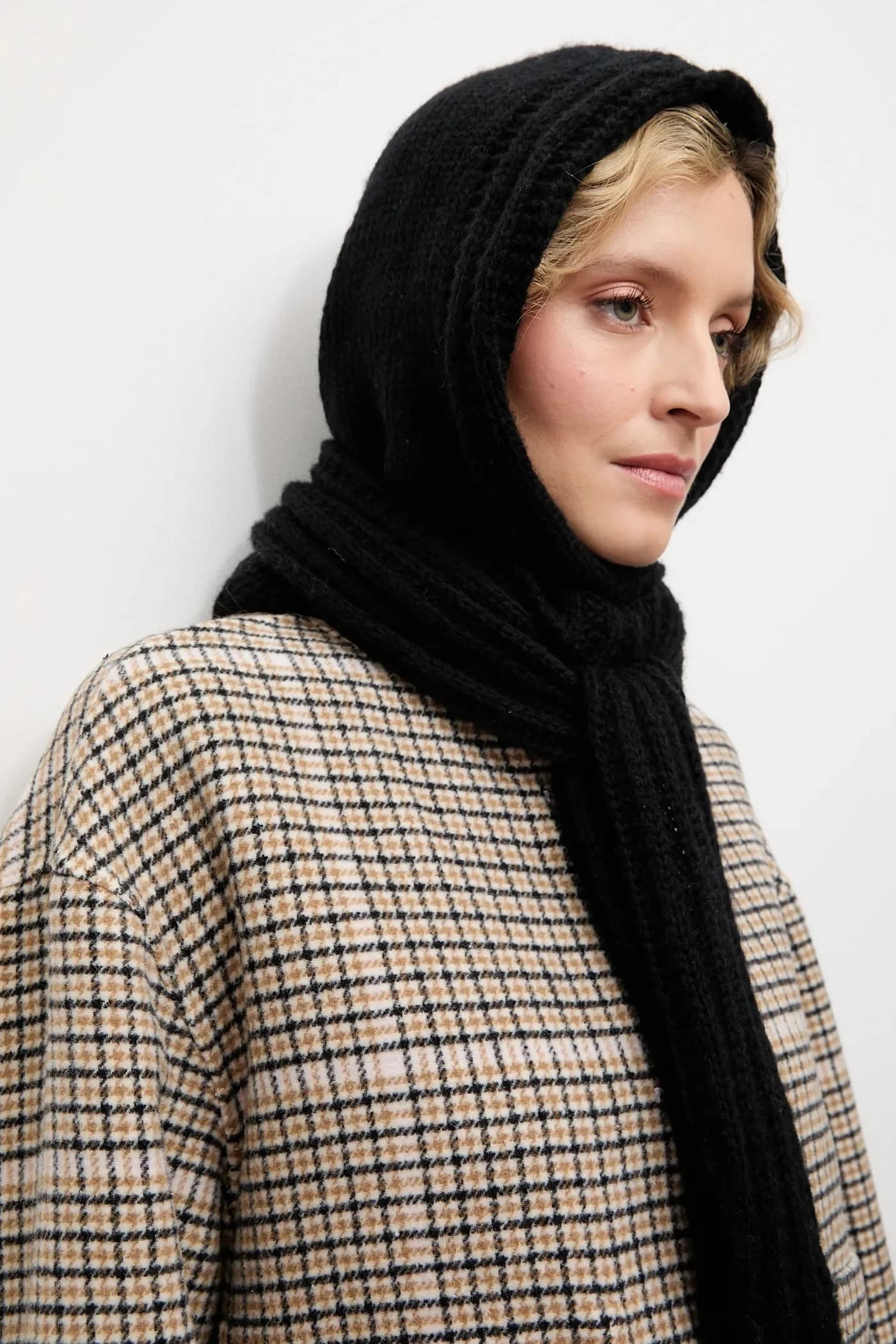 Капюшон с шерстью мериноса. - фото 4