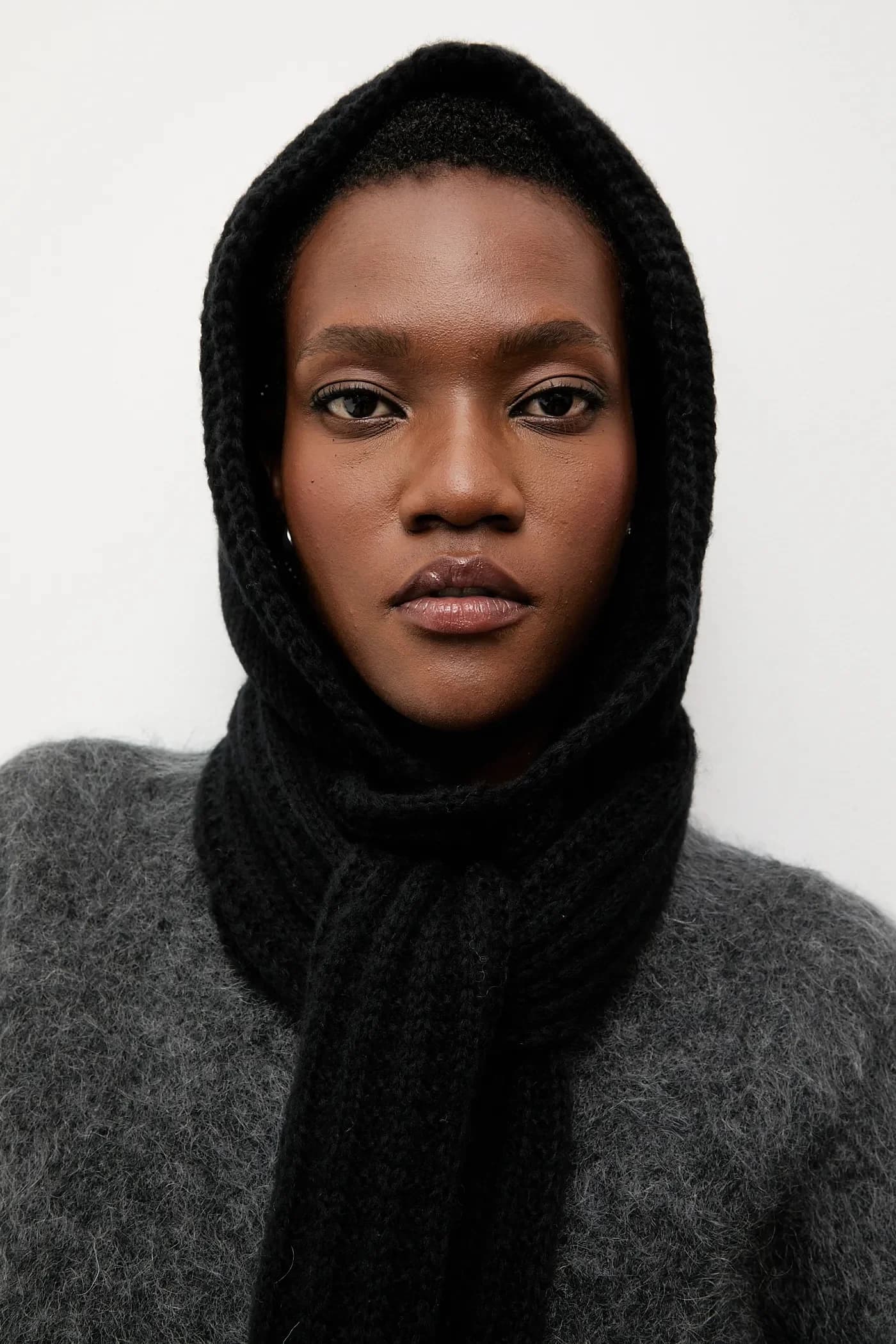 Капюшон с шерстью мериноса. - фото 6