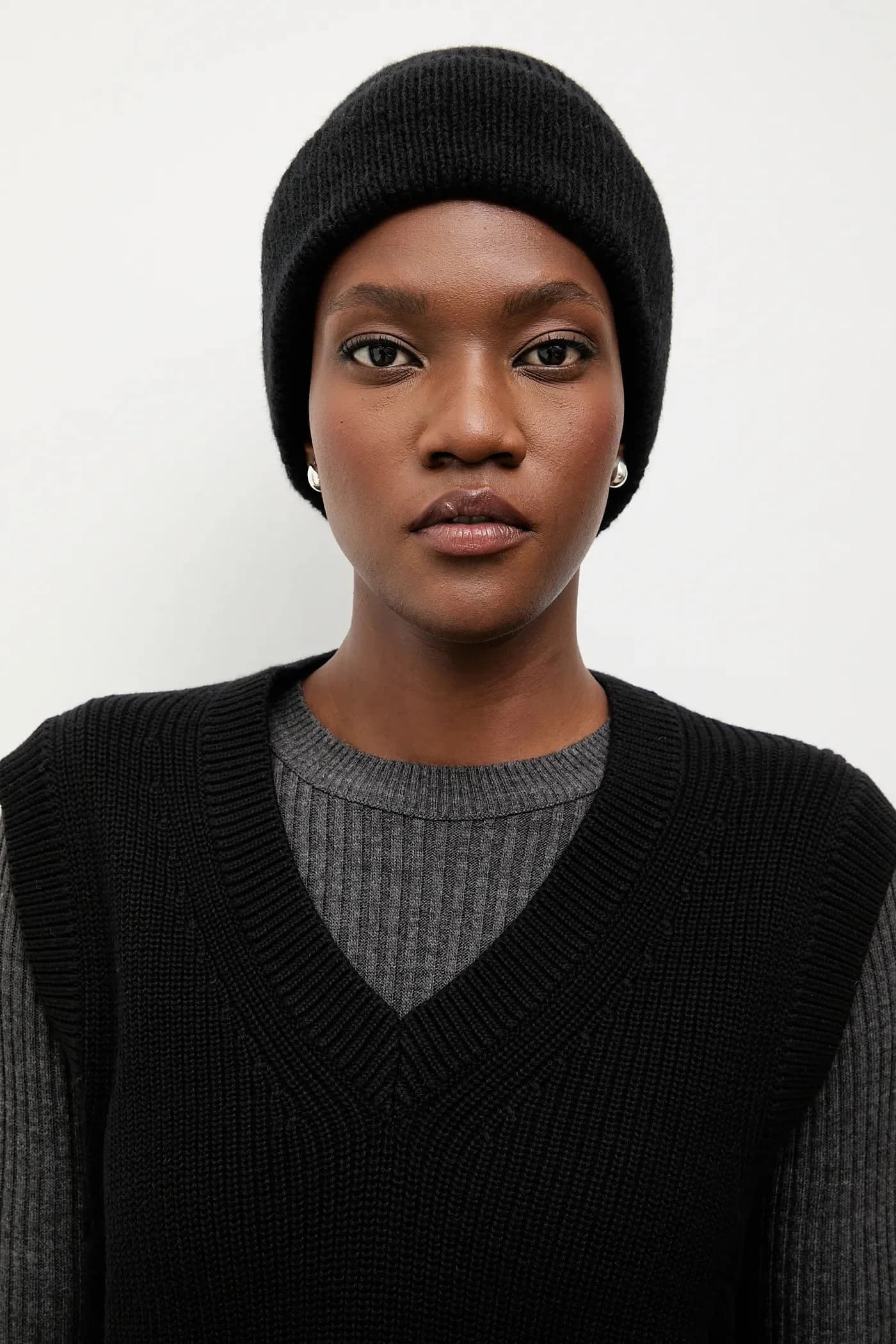 Шапка из шерсти мериноса