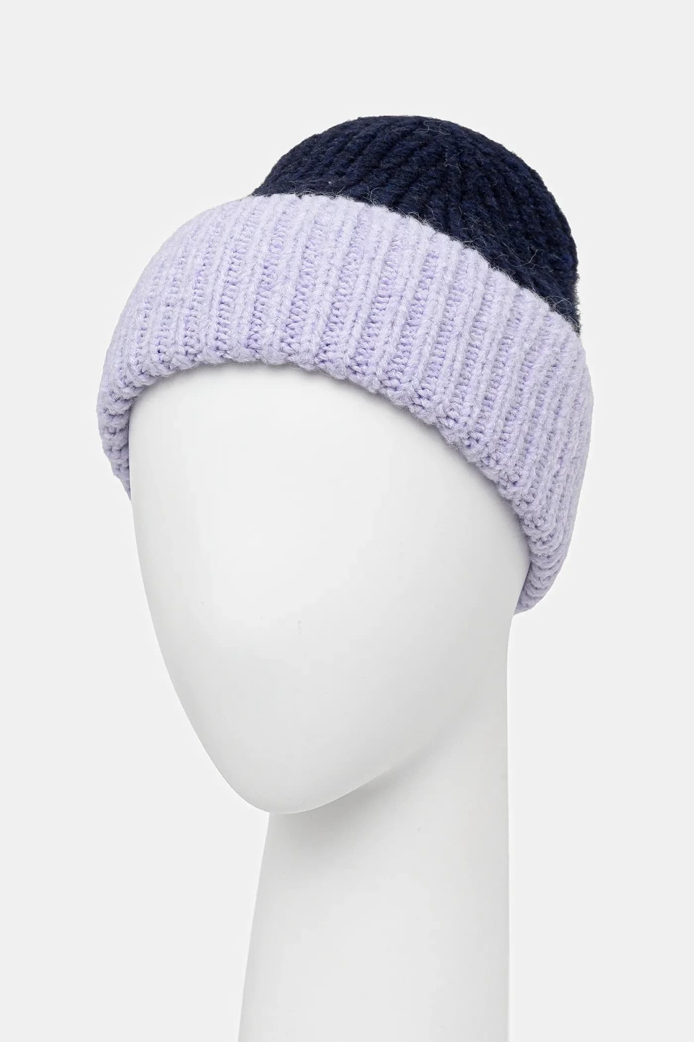 Шапка из смесовой шерсти - фото 2