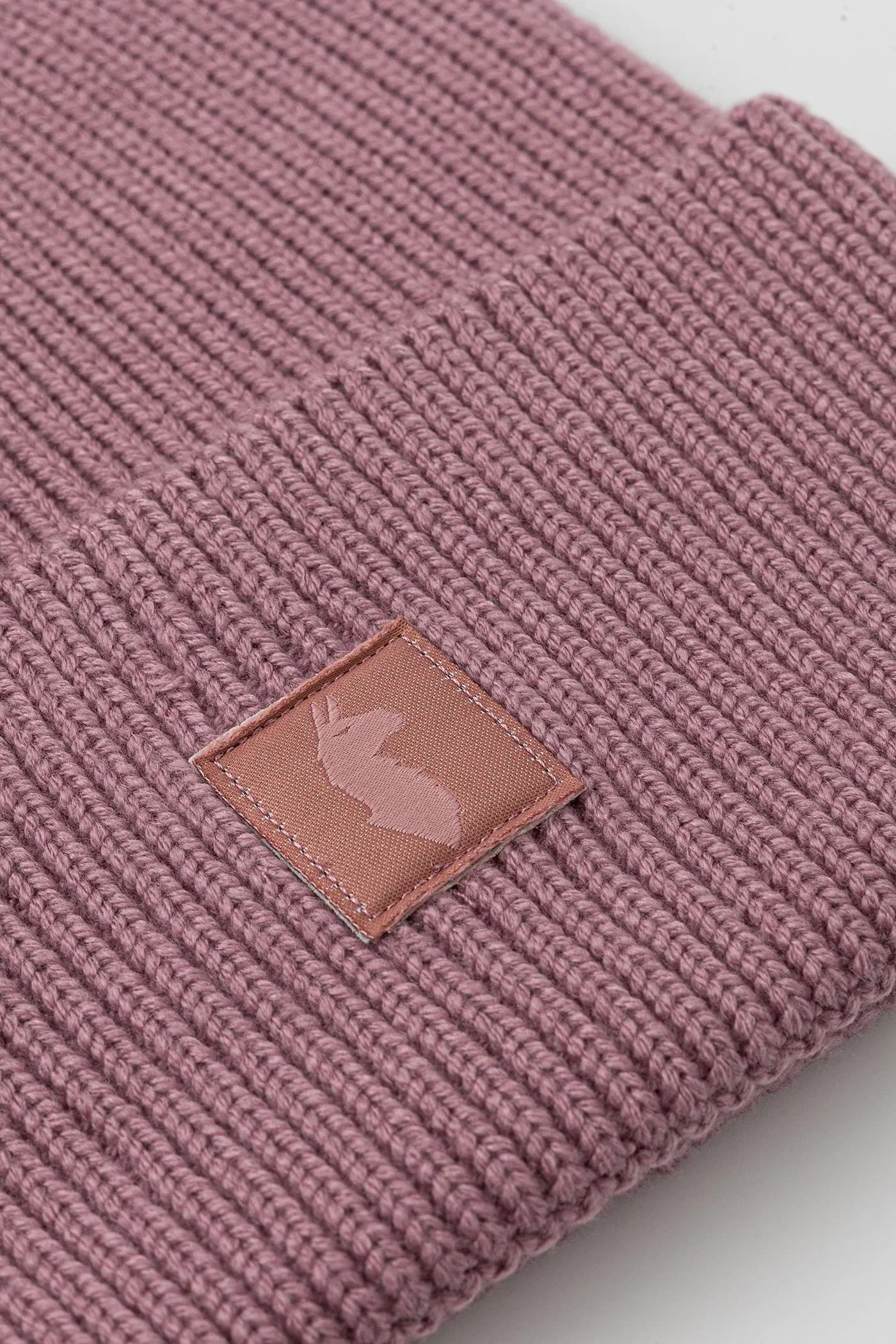 Вязаная шапка с манжетами - фото 3