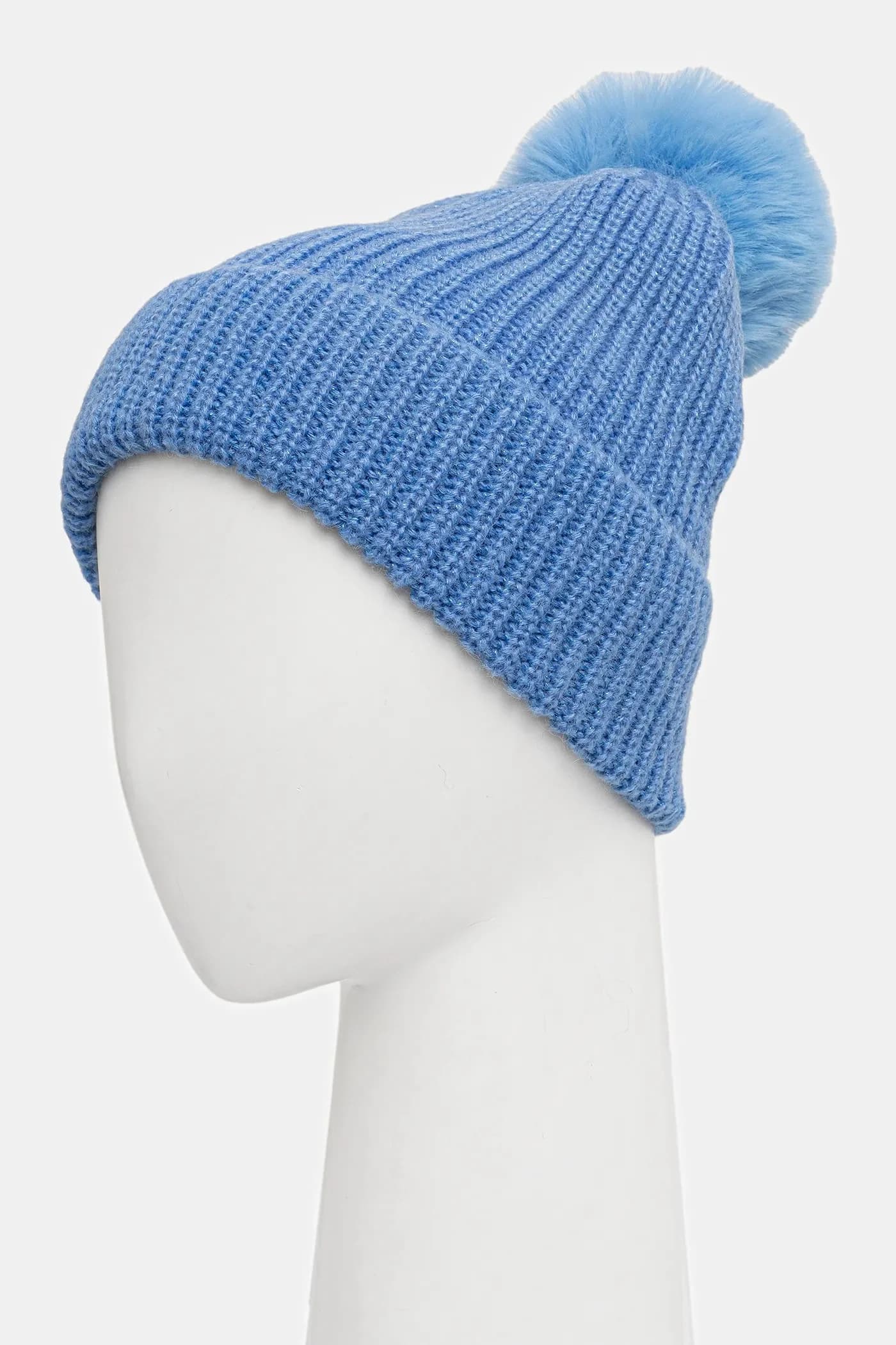 Шапка из смесовой шерсти - фото 3