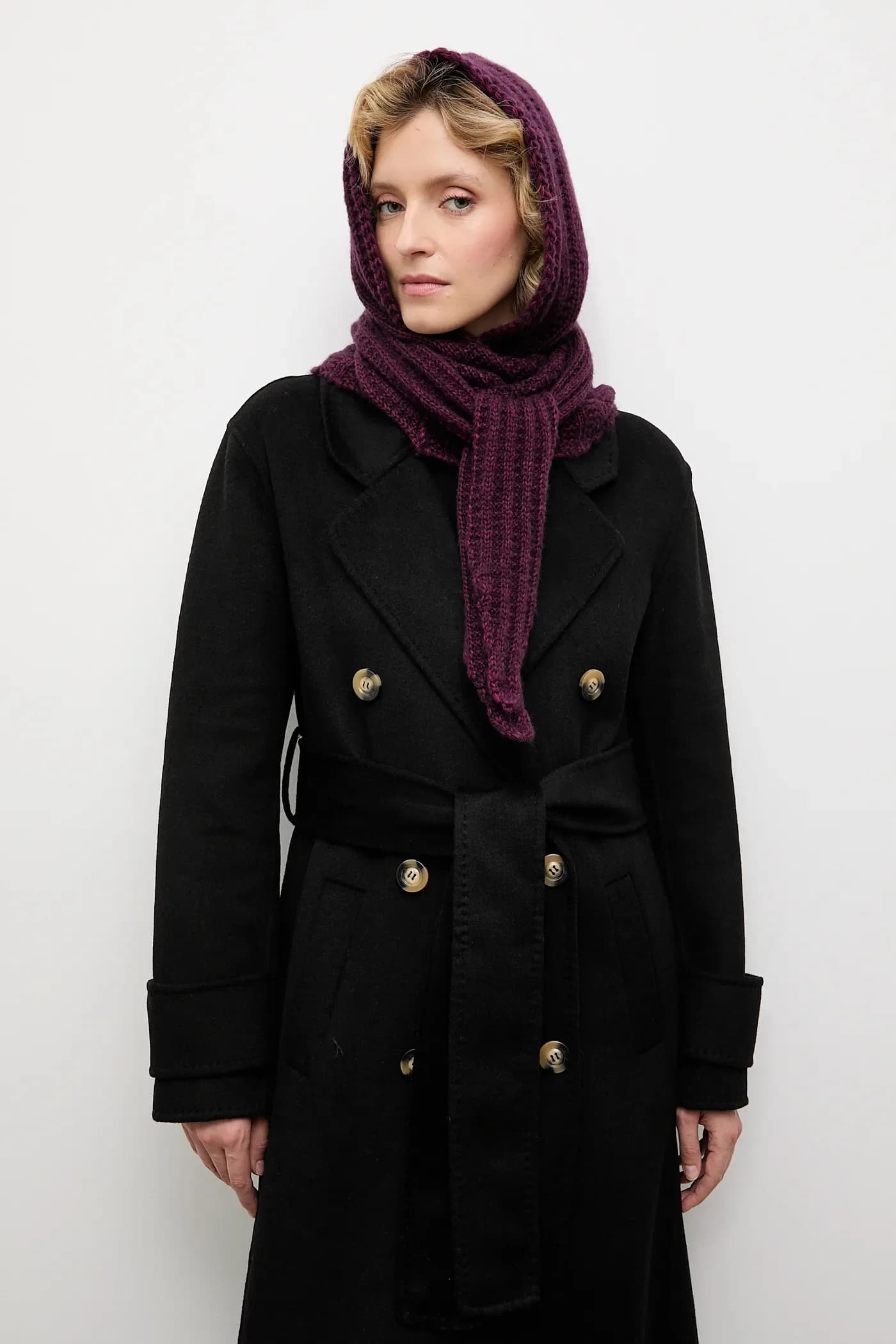 Капюшон с шерстью мериноса. - фото 5