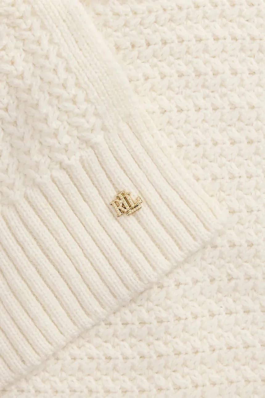 Шапка и шарф из шерсти - фото 2