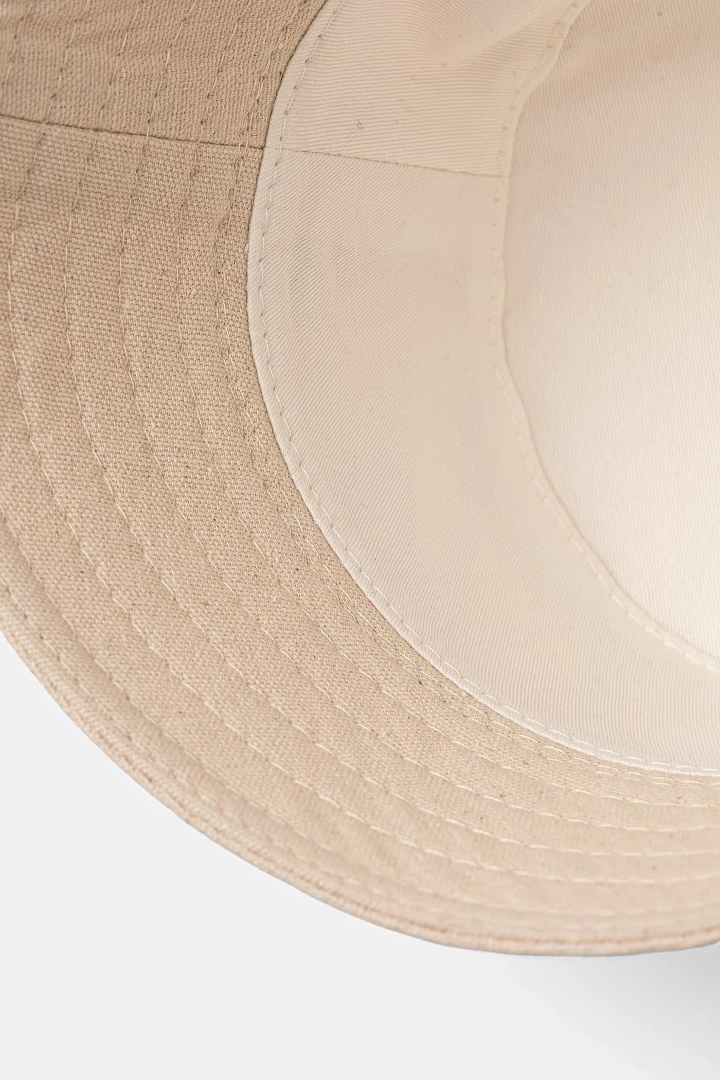 Хлопковая шапка RUSLAN BAGINSKIY Панама с логотипом - фото 4