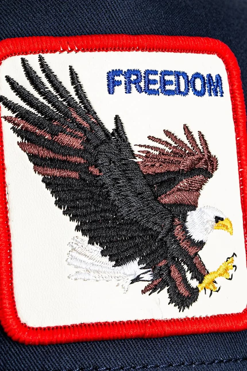 Хлопковая кепка Freedom Eagle Trucker - фото 7