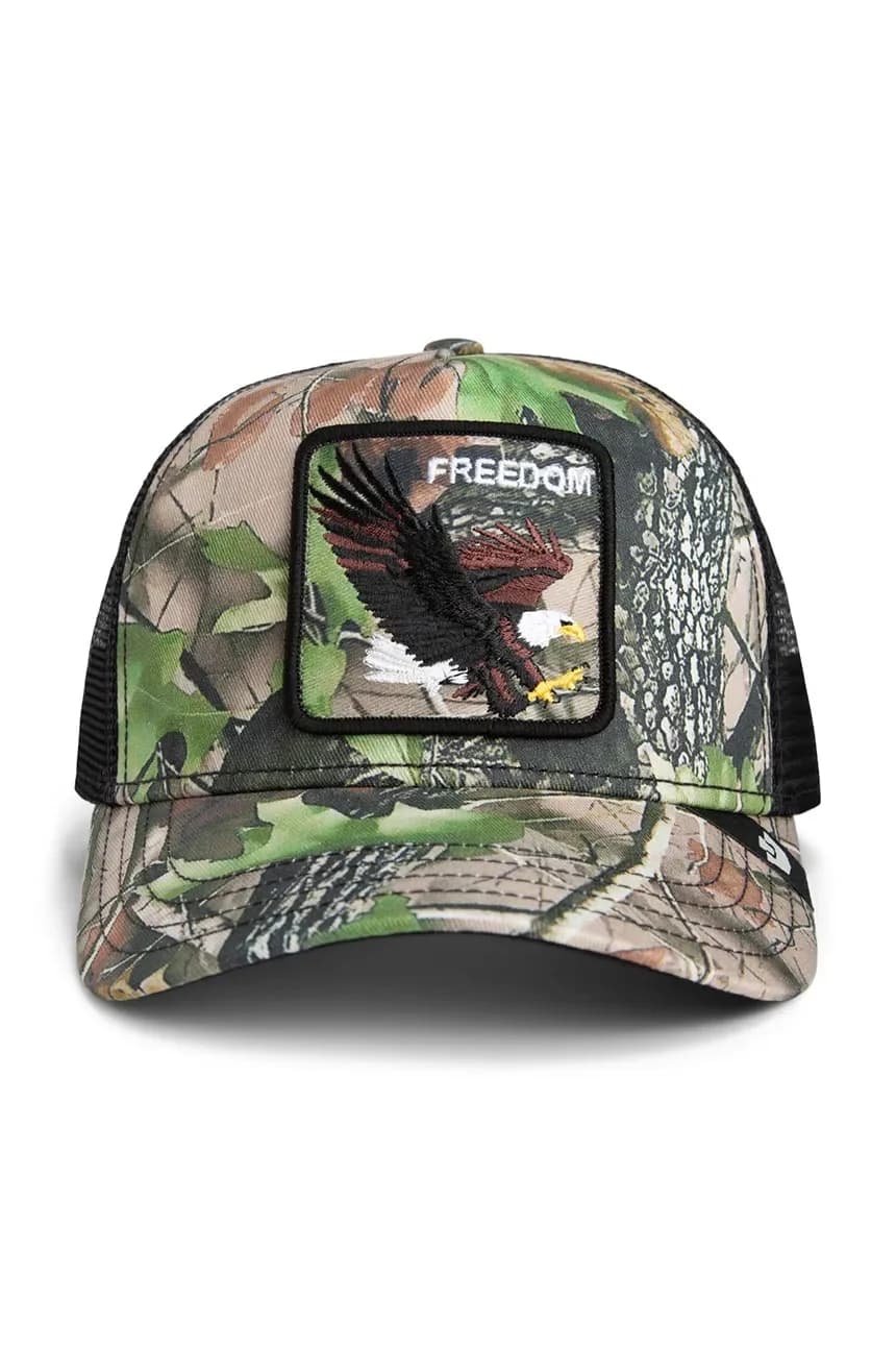 Бейсбольная кепка Eagle с камуфляжным принтом - фото 2