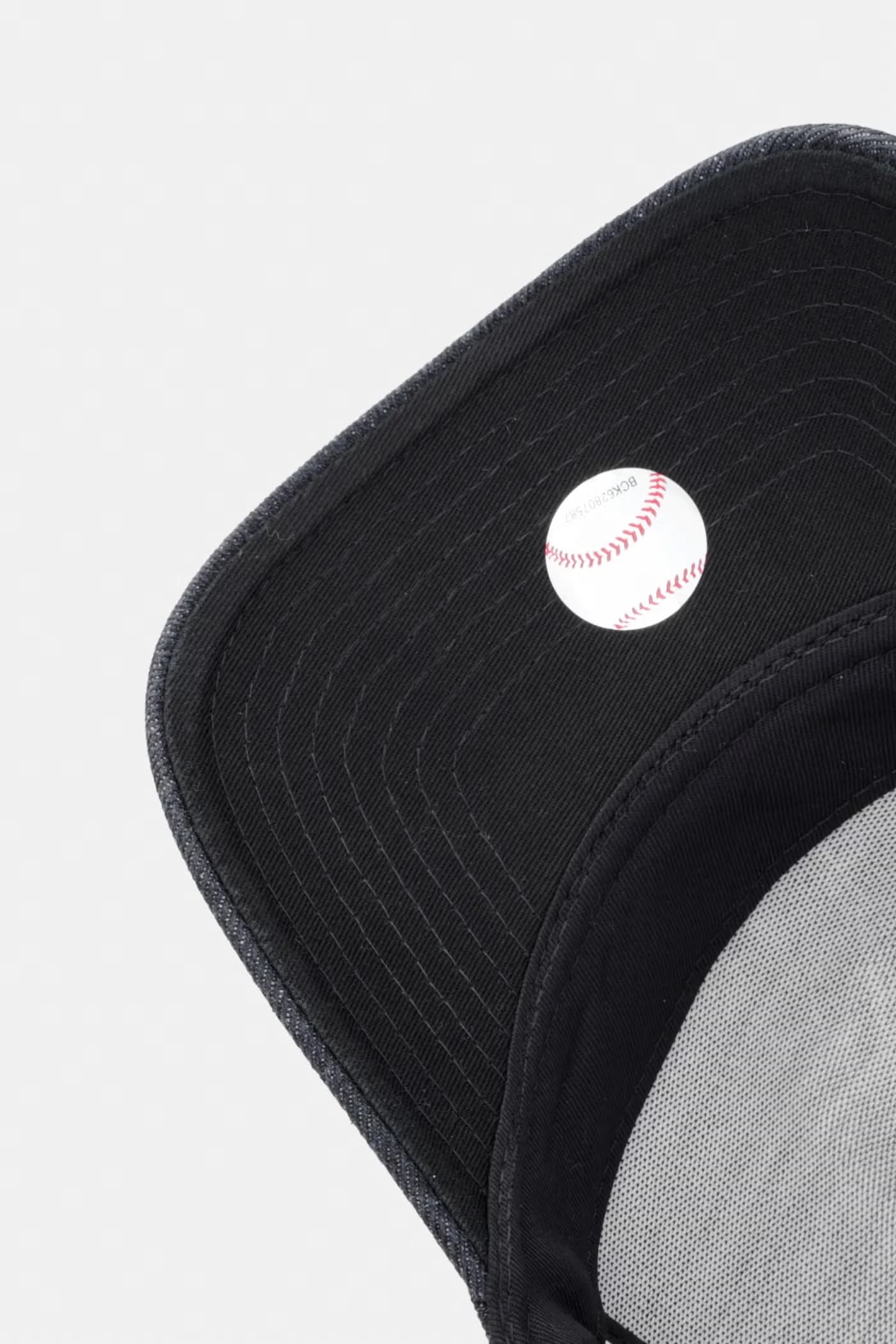 джинсовая кепка DENIM E-FRAME - фото 4