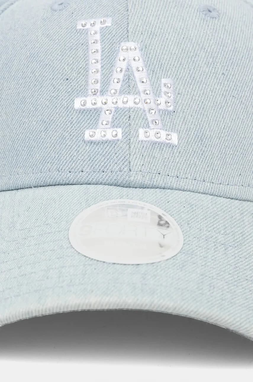 Бейсболка из хлопка DIAMANTE DENIM 9FORTY® LOS ANGELES DODGERS - фото 4