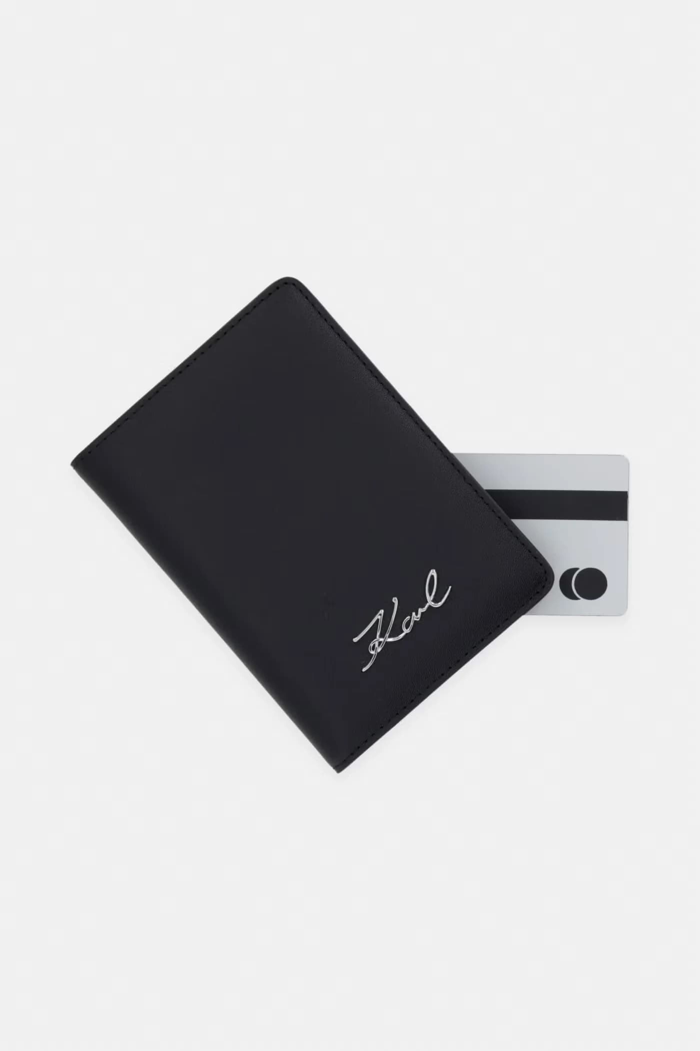 Женская кожаная сумка для паспорта K/SIGNATURE - фото 4