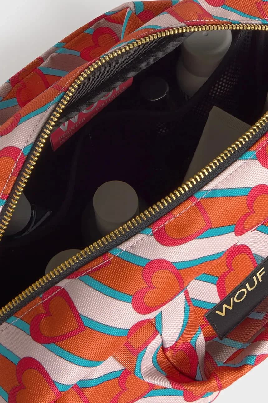 Дорожная косметичка Heartbeat 29 х 13 х 18 см - фото 3