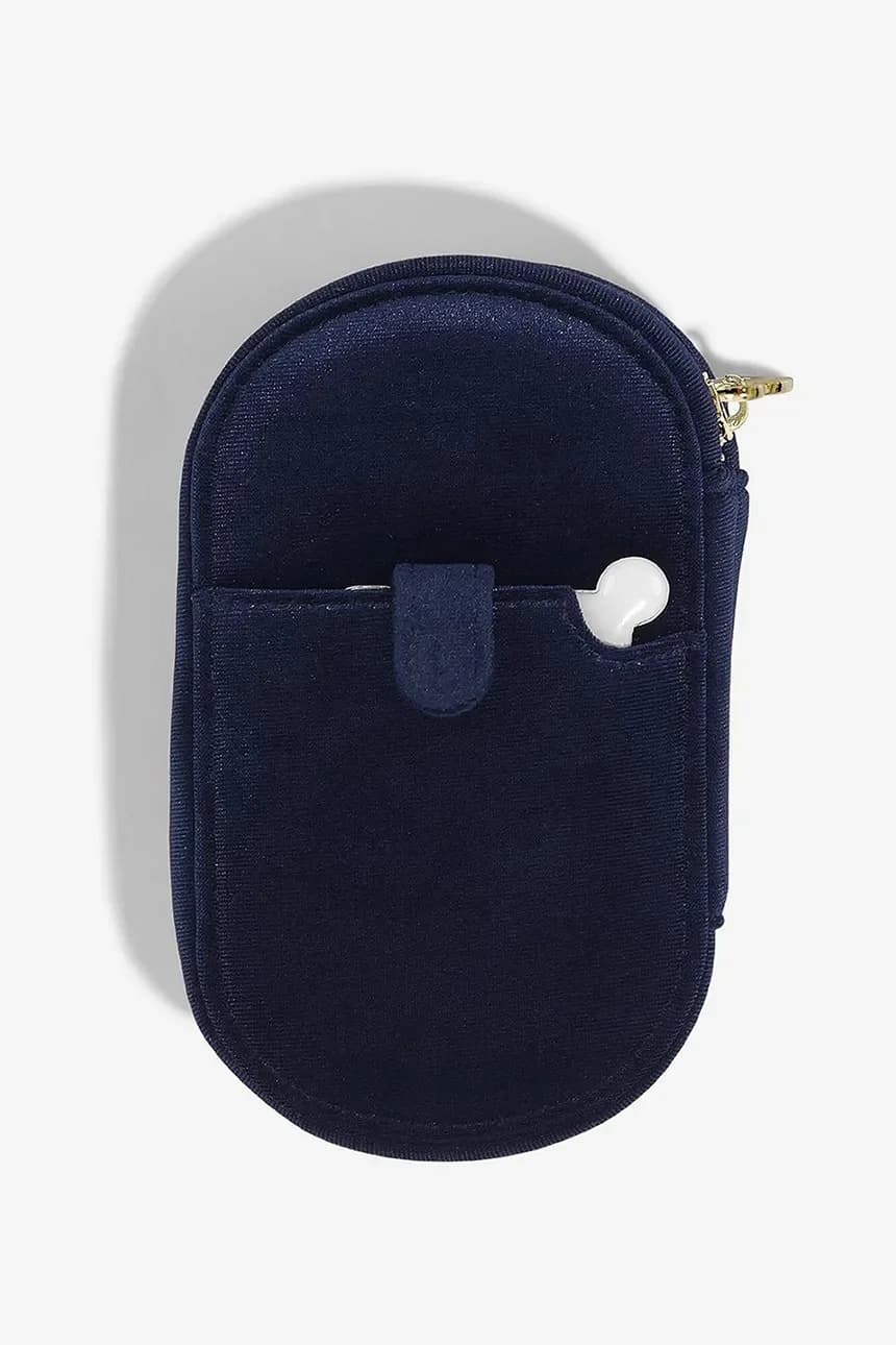 Компактная бархатная косметичка. - фото 4