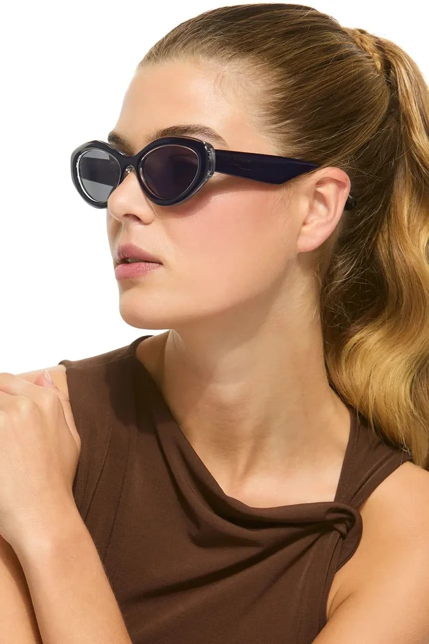 Женские солнцезащитные очки «кошачий глаз» Kensington - фото 5