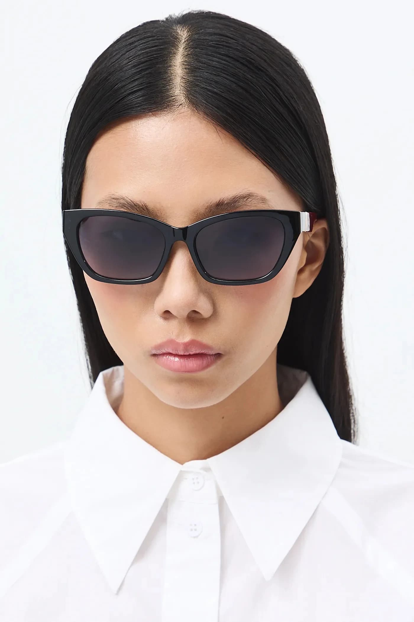 Женские солнцезащитные очки «кошачий глаз» - фото 5