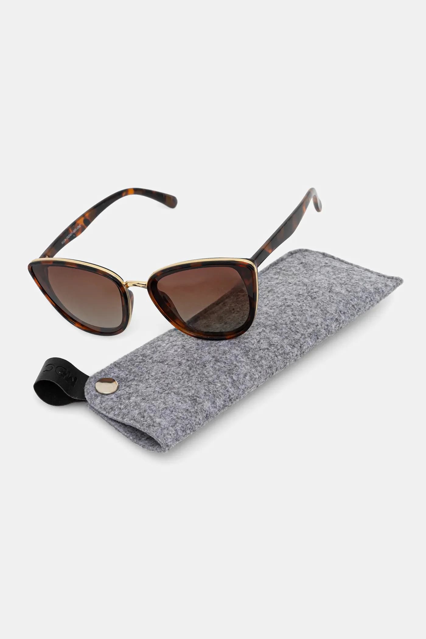 Женские солнцезащитные очки «кошачий глаз» - фото 4