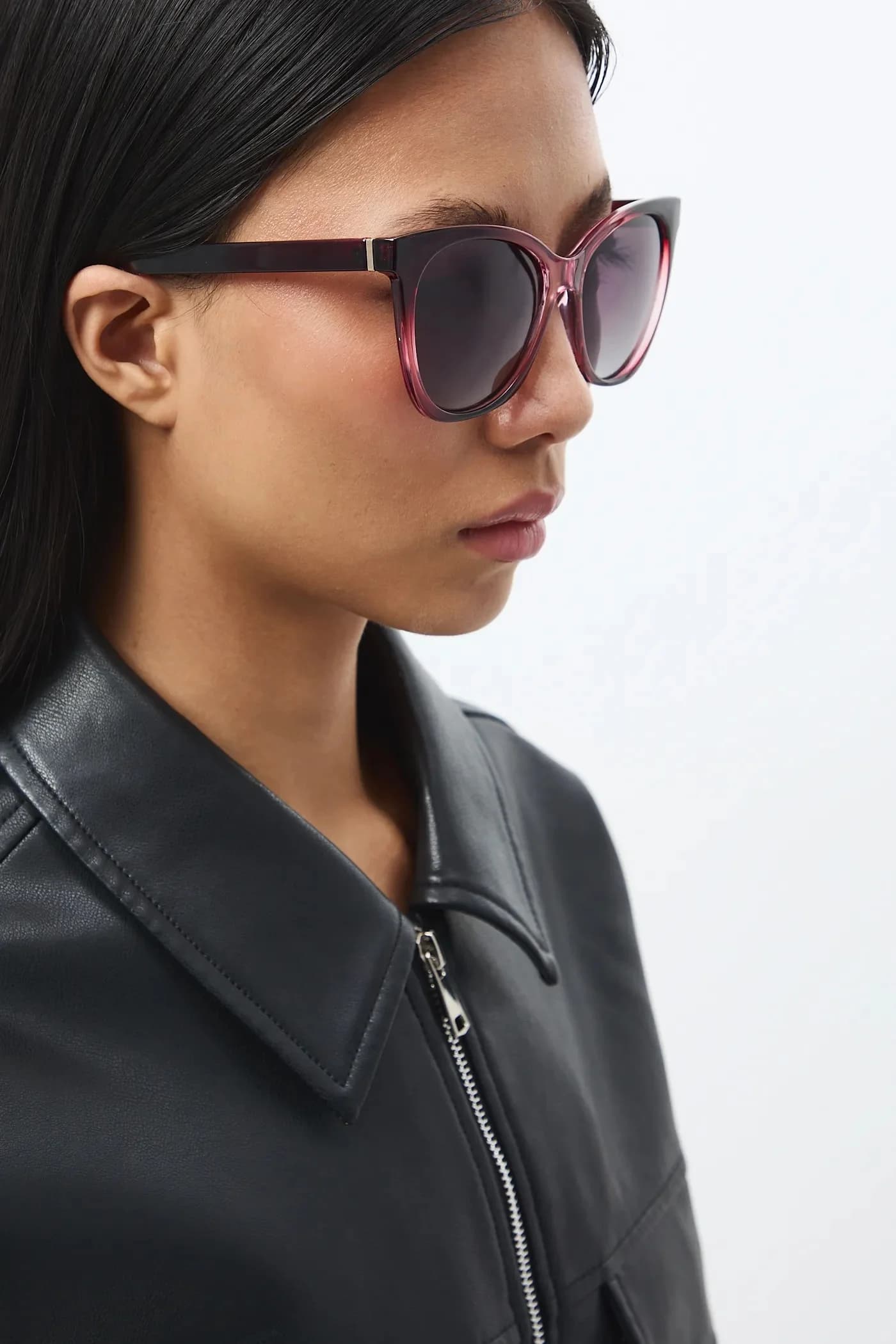 Женские солнцезащитные очки «кошачий глаз» - фото 5