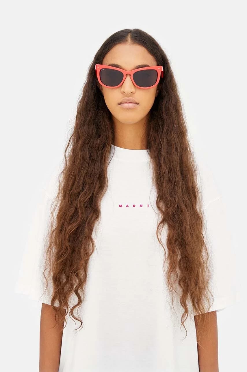 солнцезащитные очки Isamu Solid Red - фото 2