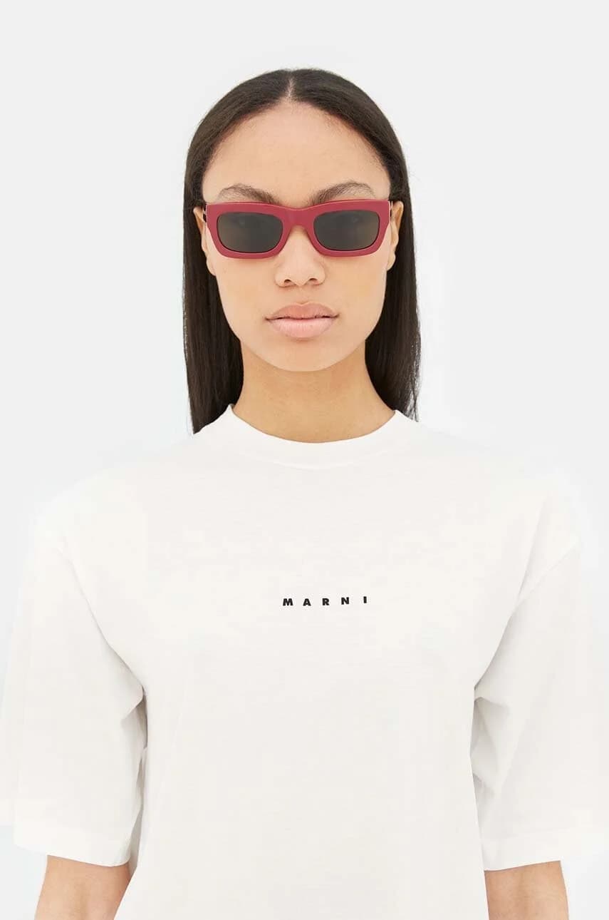 солнцезащитные очки Kawasan Falls бордового цвета - фото 2