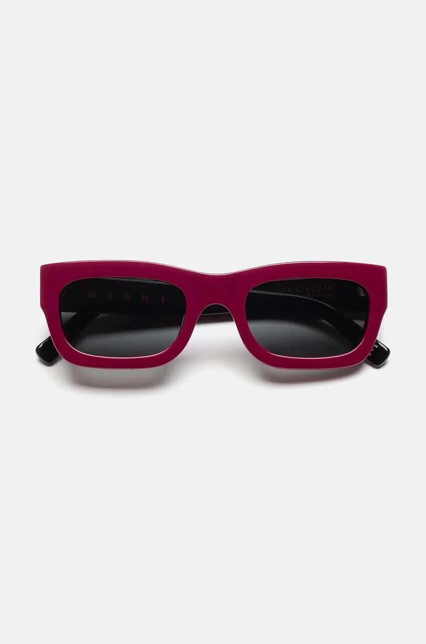 солнцезащитные очки Kawasan Falls бордового цвета - фото 5