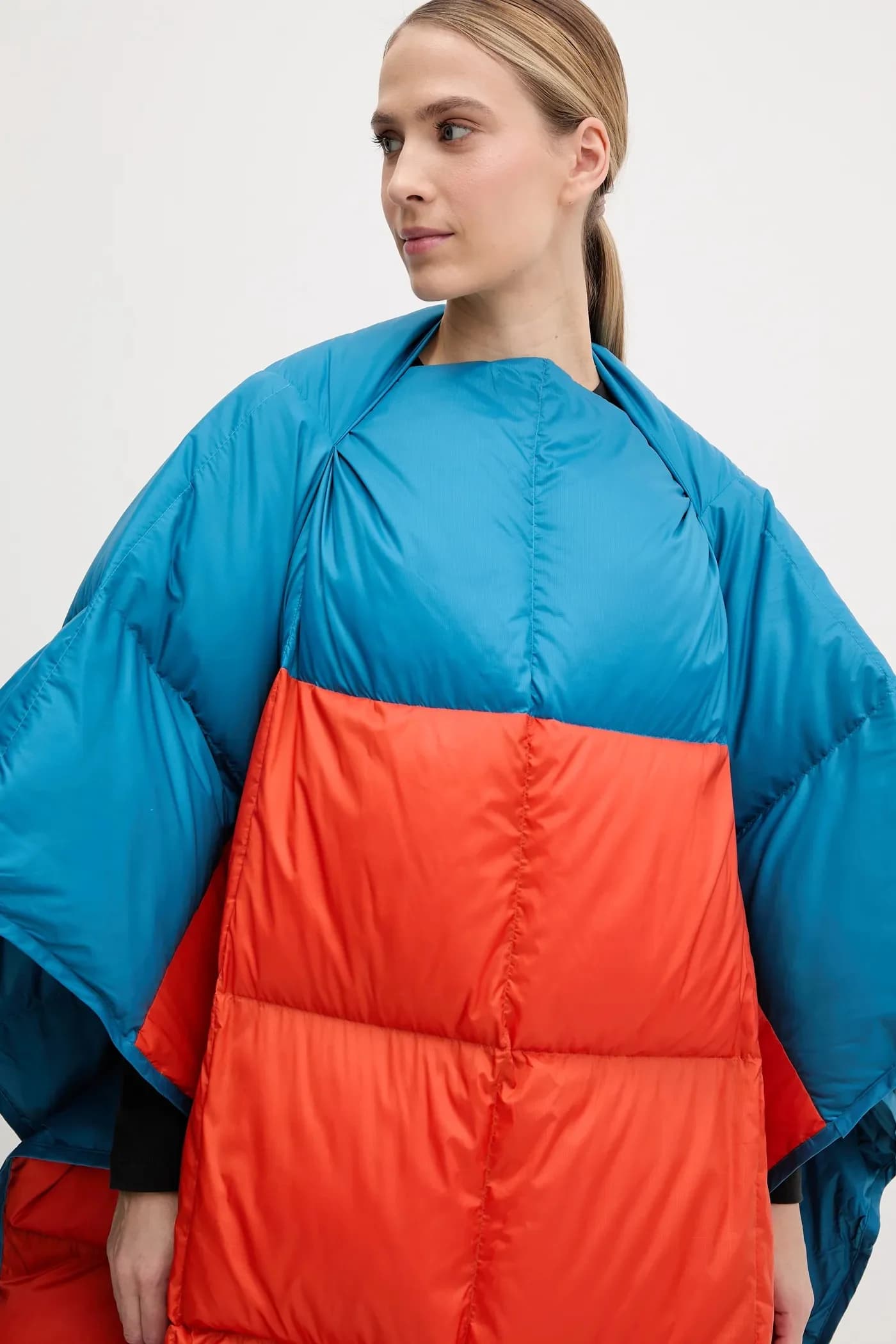 Пуховый спальный мешок Fuego с функцией пончо - фото 7