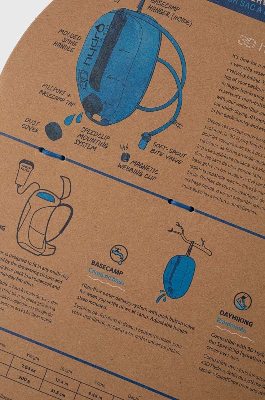 Водяной пузырь Hydro Trek 3л 3D - фото 4