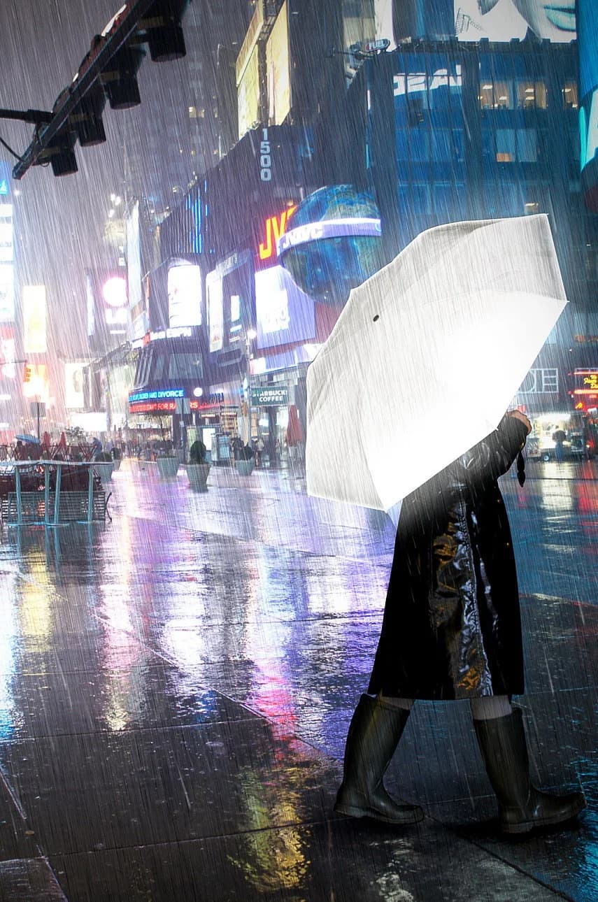 Светоотражающий зонтик - фото 4