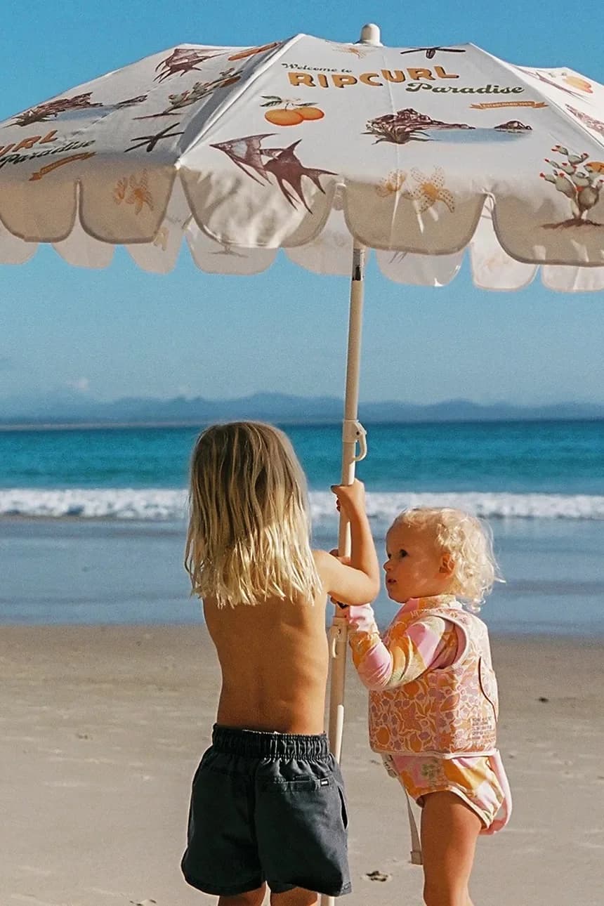 Добро пожаловать в Paradise Chalk x Rip Curl Beach Umbrella - фото 7