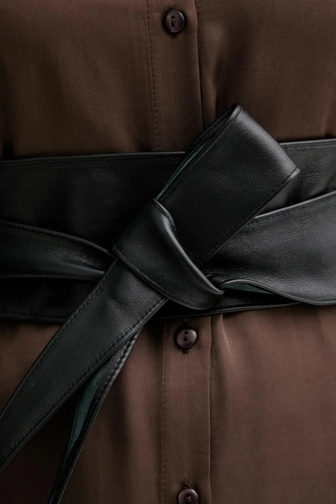 Кожаный ремень - фото 4