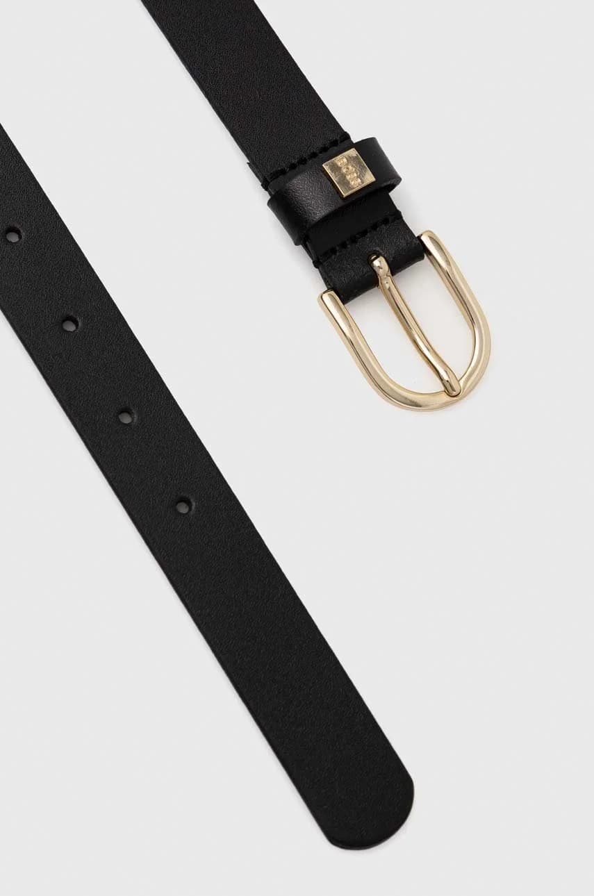 Кожаный ремень Scarlet B. 2,5 см Н-Р - фото 2