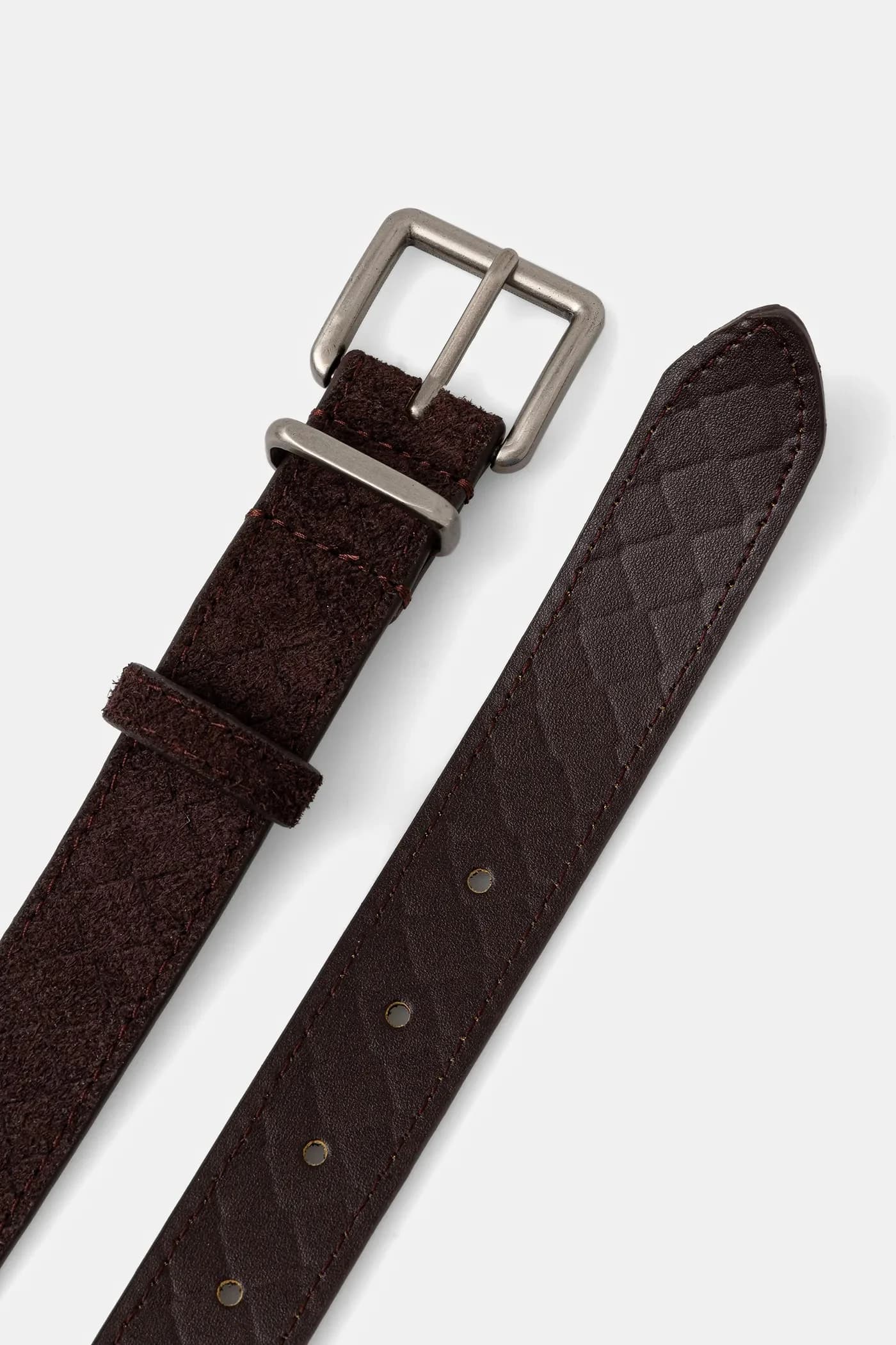 Замшевый ремень - фото 2