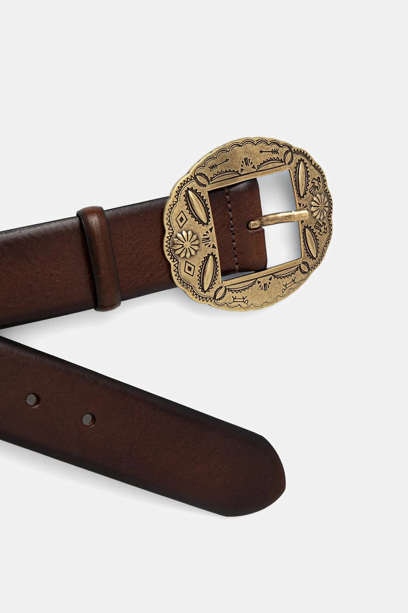 МЛАГИАЛЛО кожаный ремень - фото 2